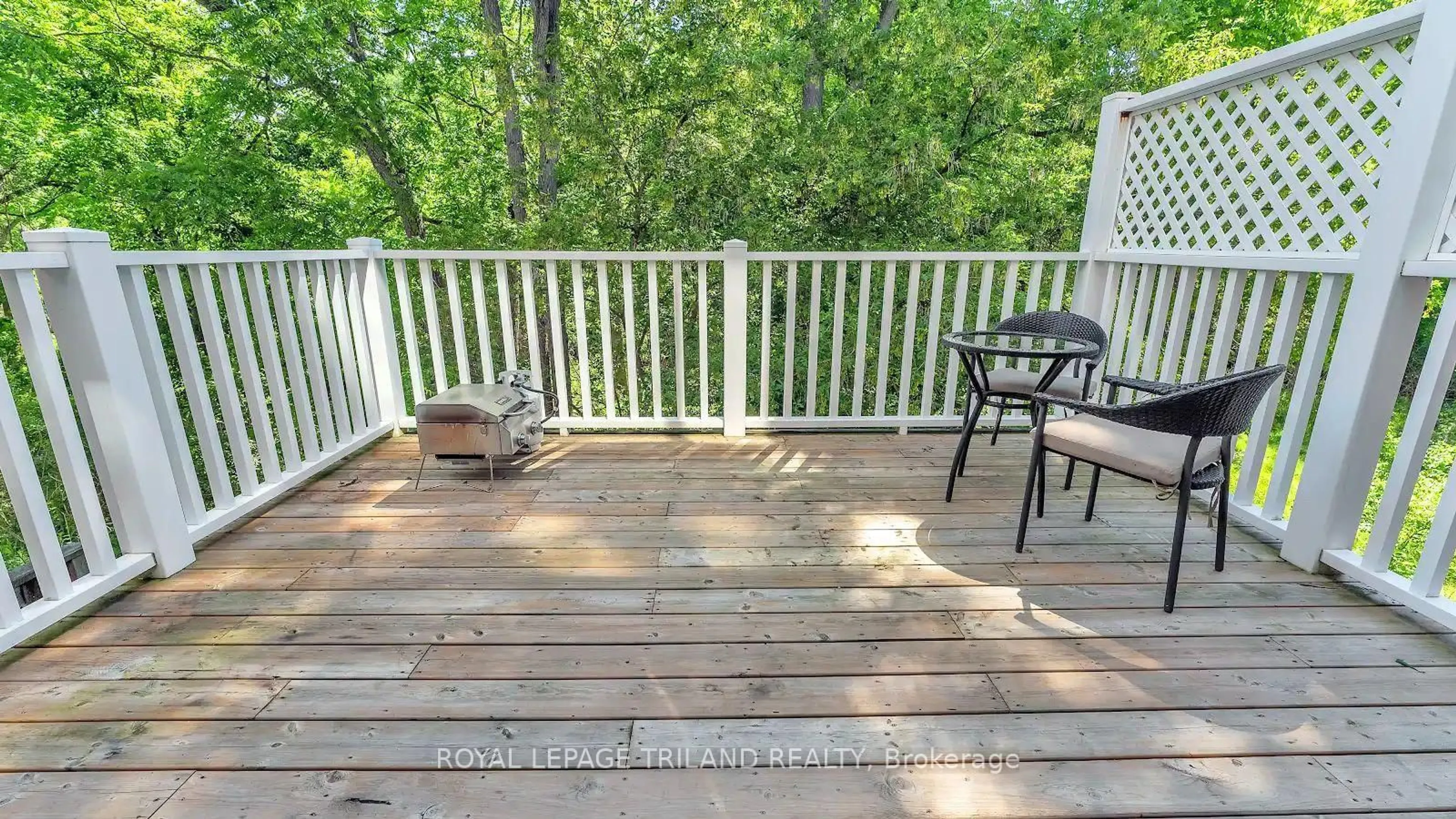 Patio, water/lake/river/ocean view for 703 Windermere Rd #9, London North Ontario N5X 2P1