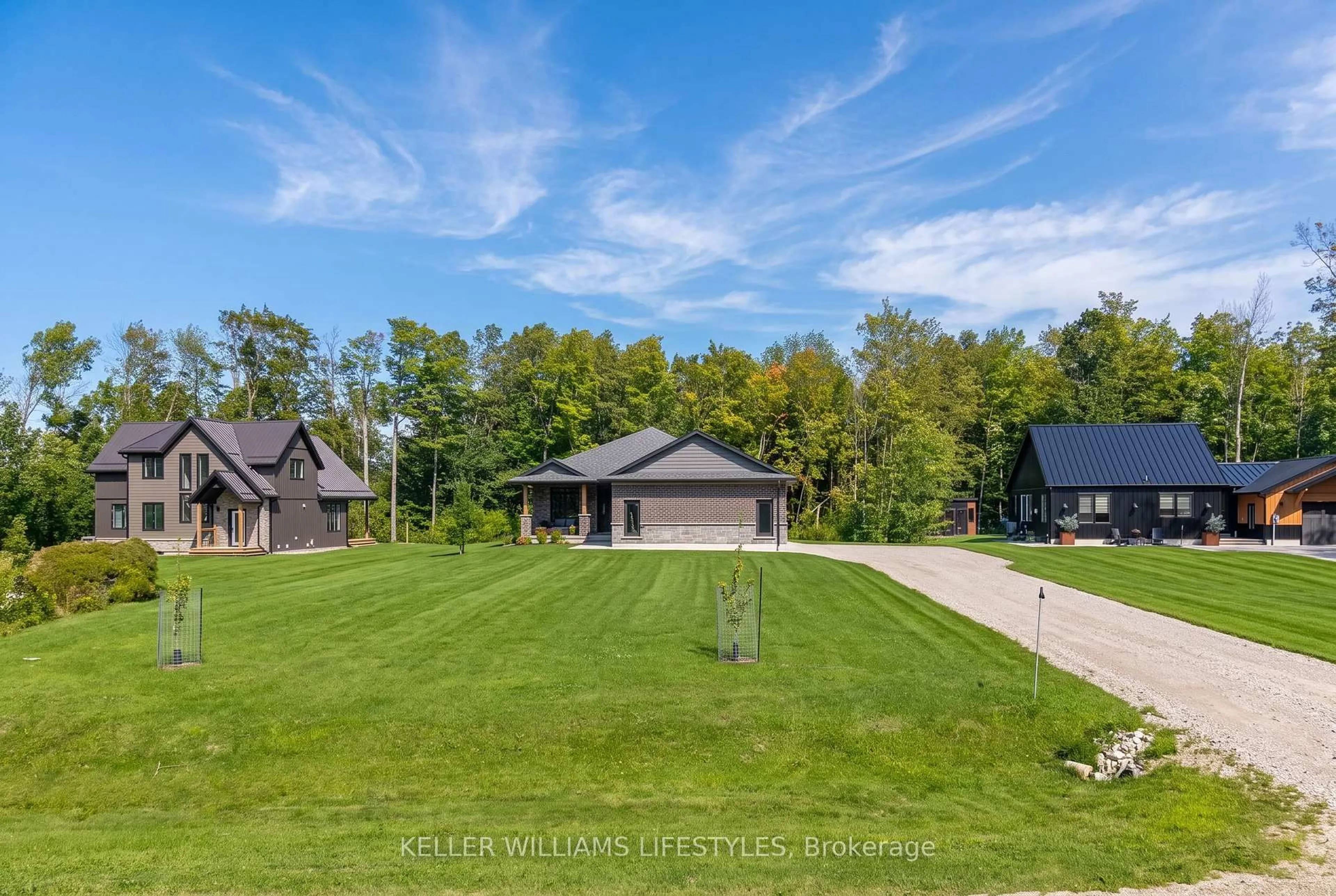 A pic from outside/outdoor area/front of a property/back of a property/a pic from drone, water/lake/river/ocean view for 74358 Driftwood Dr, Bluewater Ontario N0M 1G0