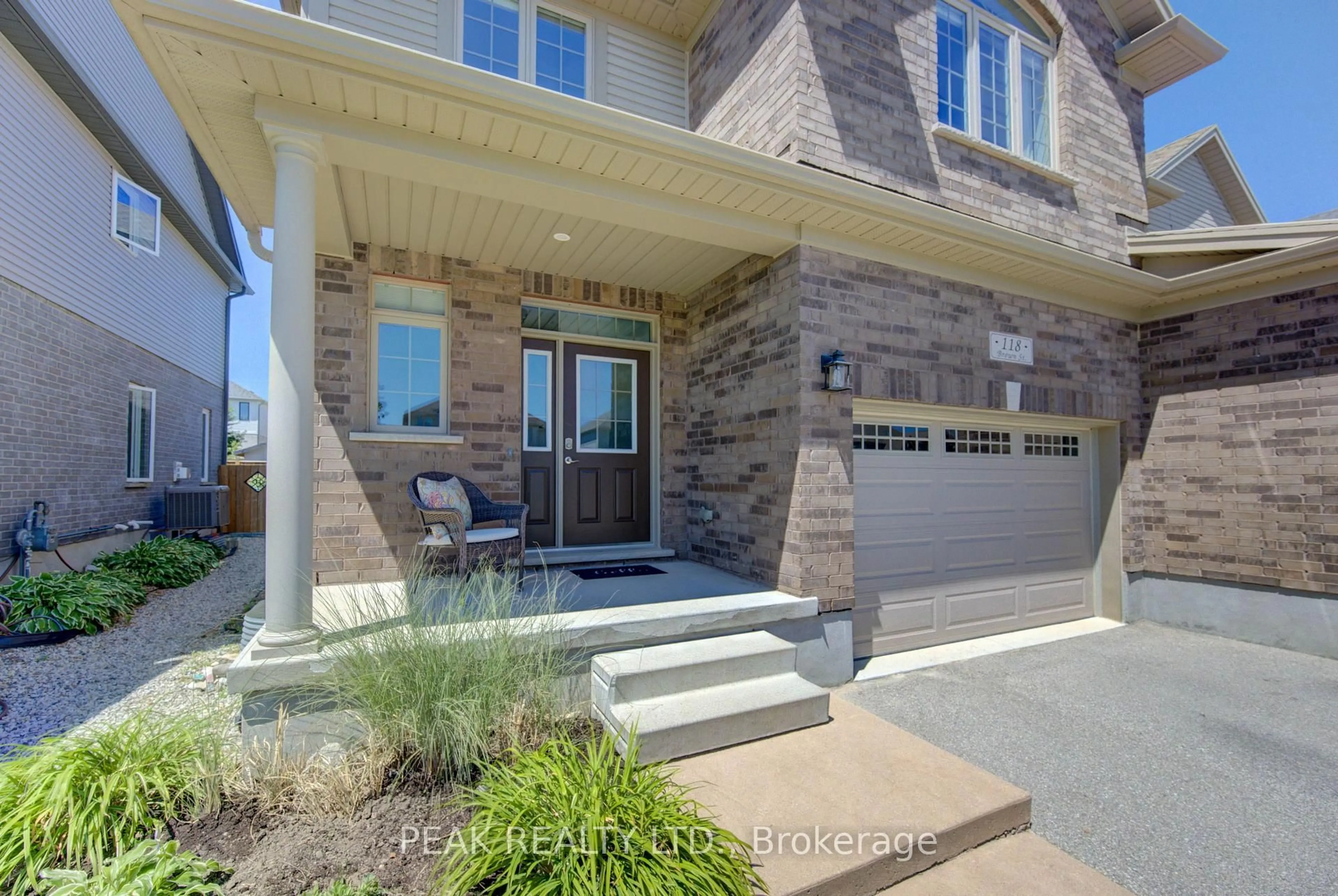 Home with brick exterior material, street for 118 Brown St, Stratford Ontario N5A 0B8