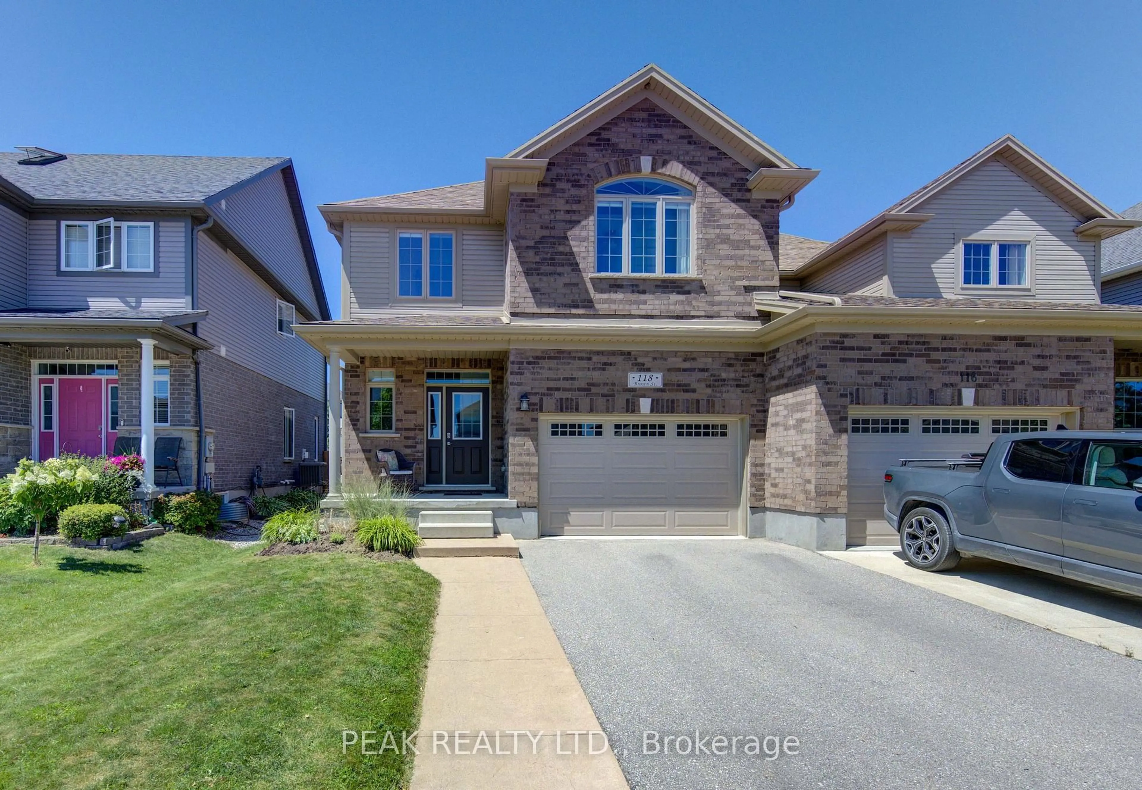 Home with brick exterior material, street for 118 Brown St, Stratford Ontario N5A 0B8