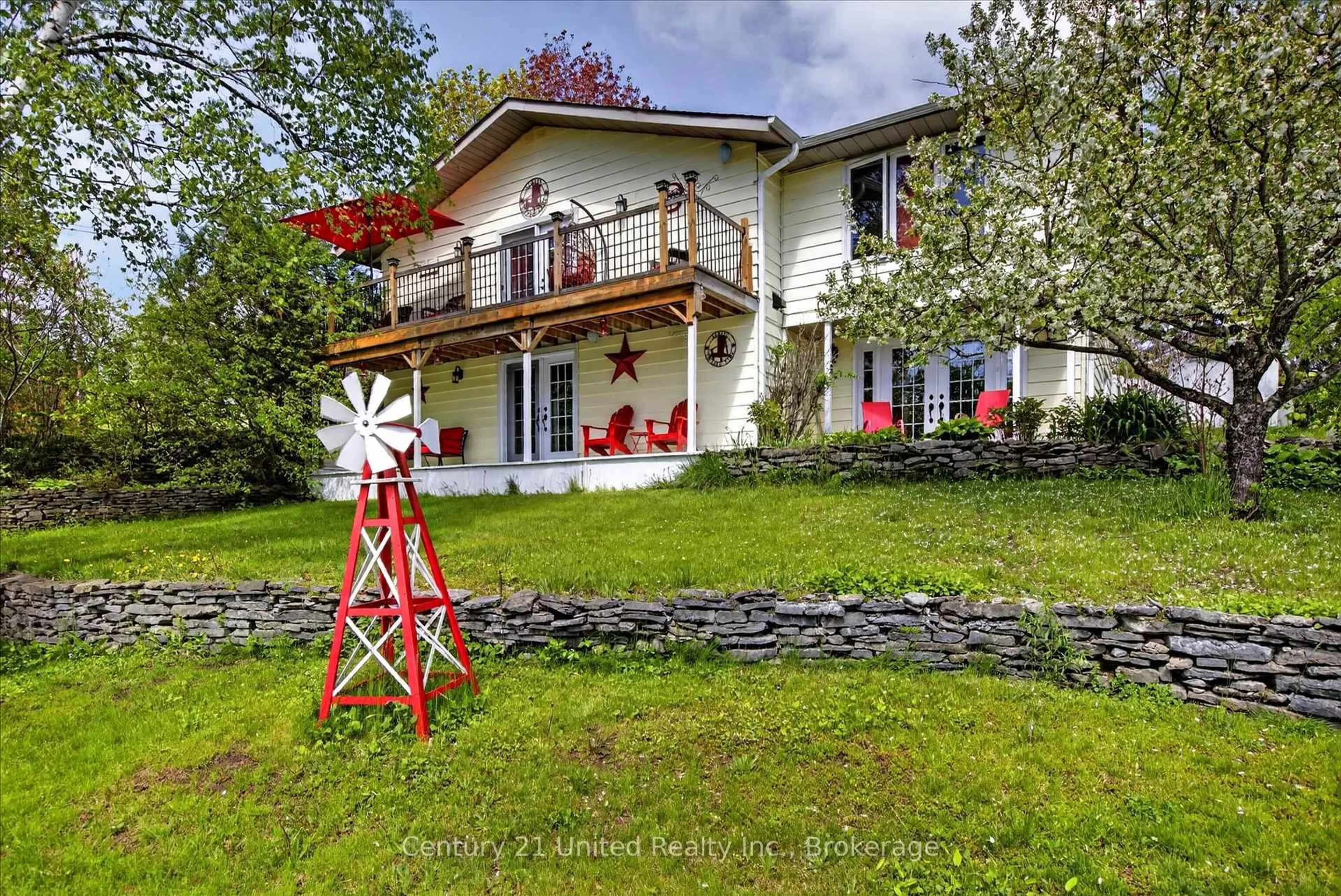 A pic from outside/outdoor area/front of a property/back of a property/a pic from drone, building for 216 Alpine Lake Rd, Trent Lakes Ontario K0M 1A0