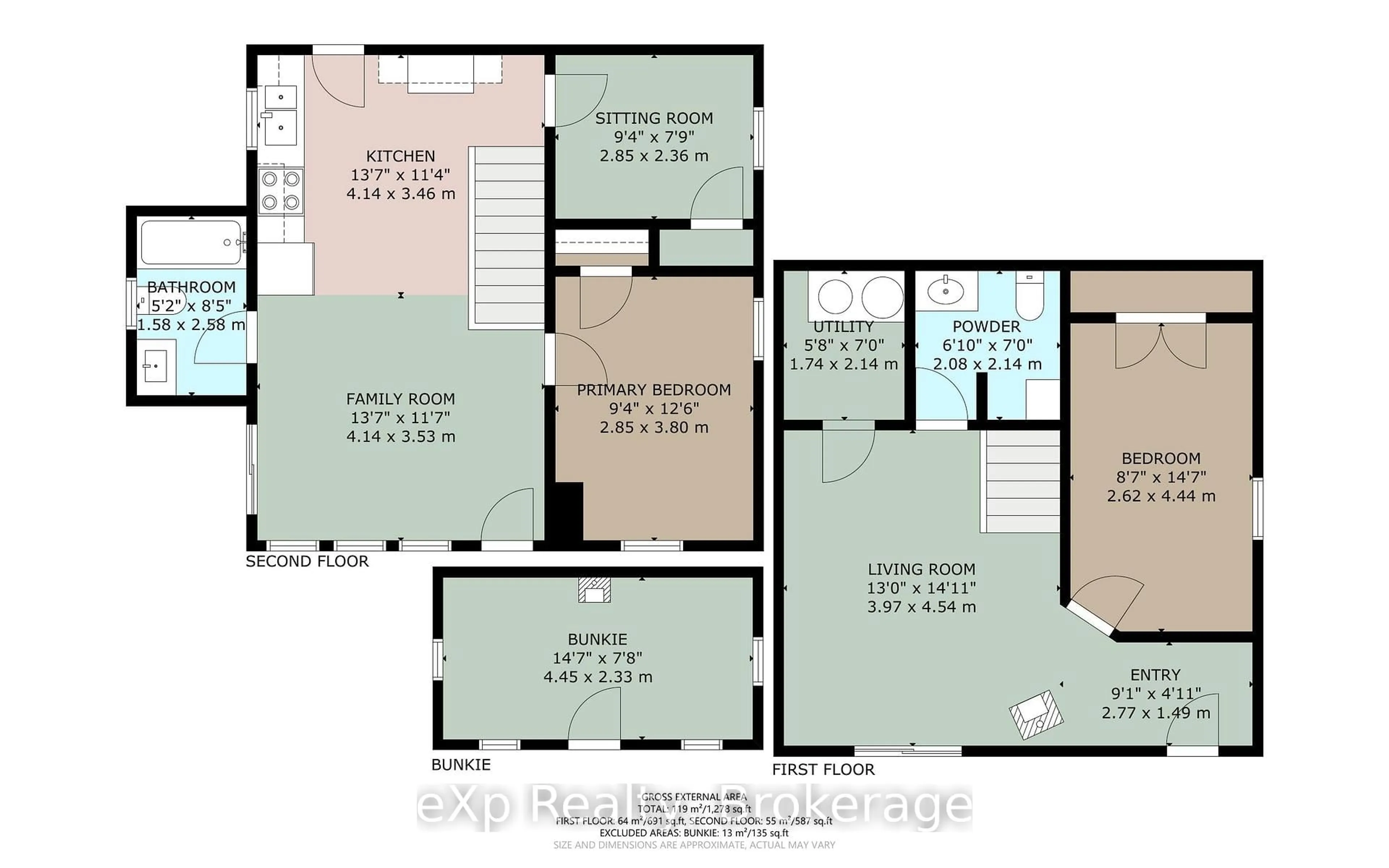 Floor plan for 31 Loon Echo Tr, Seguin Ontario P2A 2W8