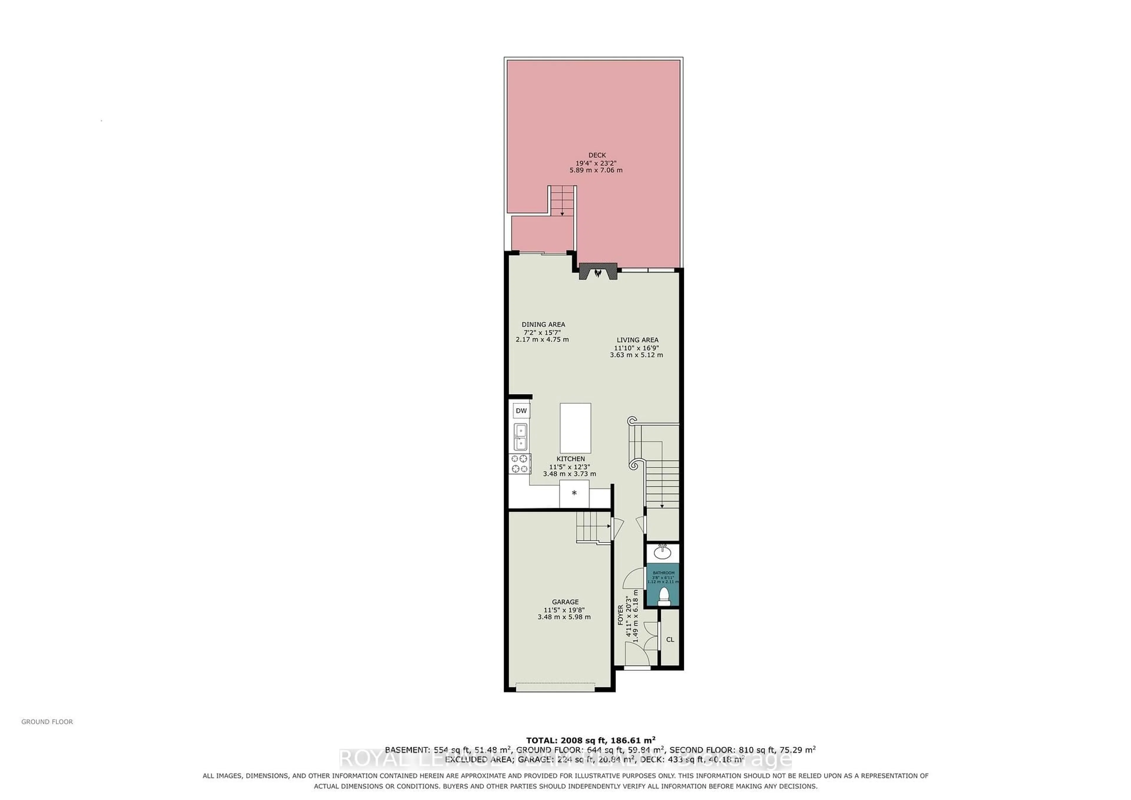 Floor plan for 227 King St, Carleton Place Ontario K7C 0G9