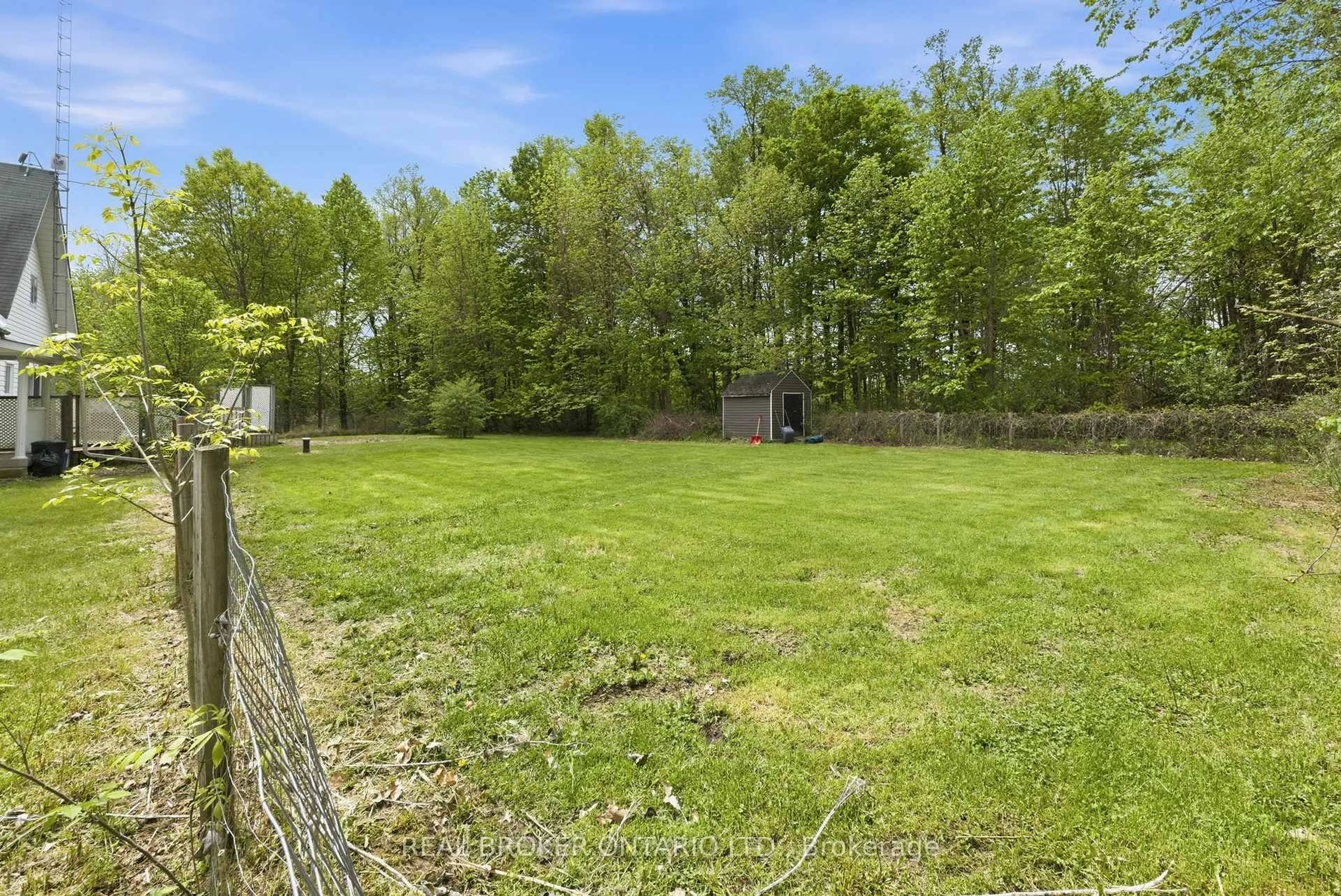 A pic from outside/outdoor area/front of a property/back of a property/a pic from drone, forest/trees view for 14114 Highway 7 Highway, Perth Ontario K7H 3C8
