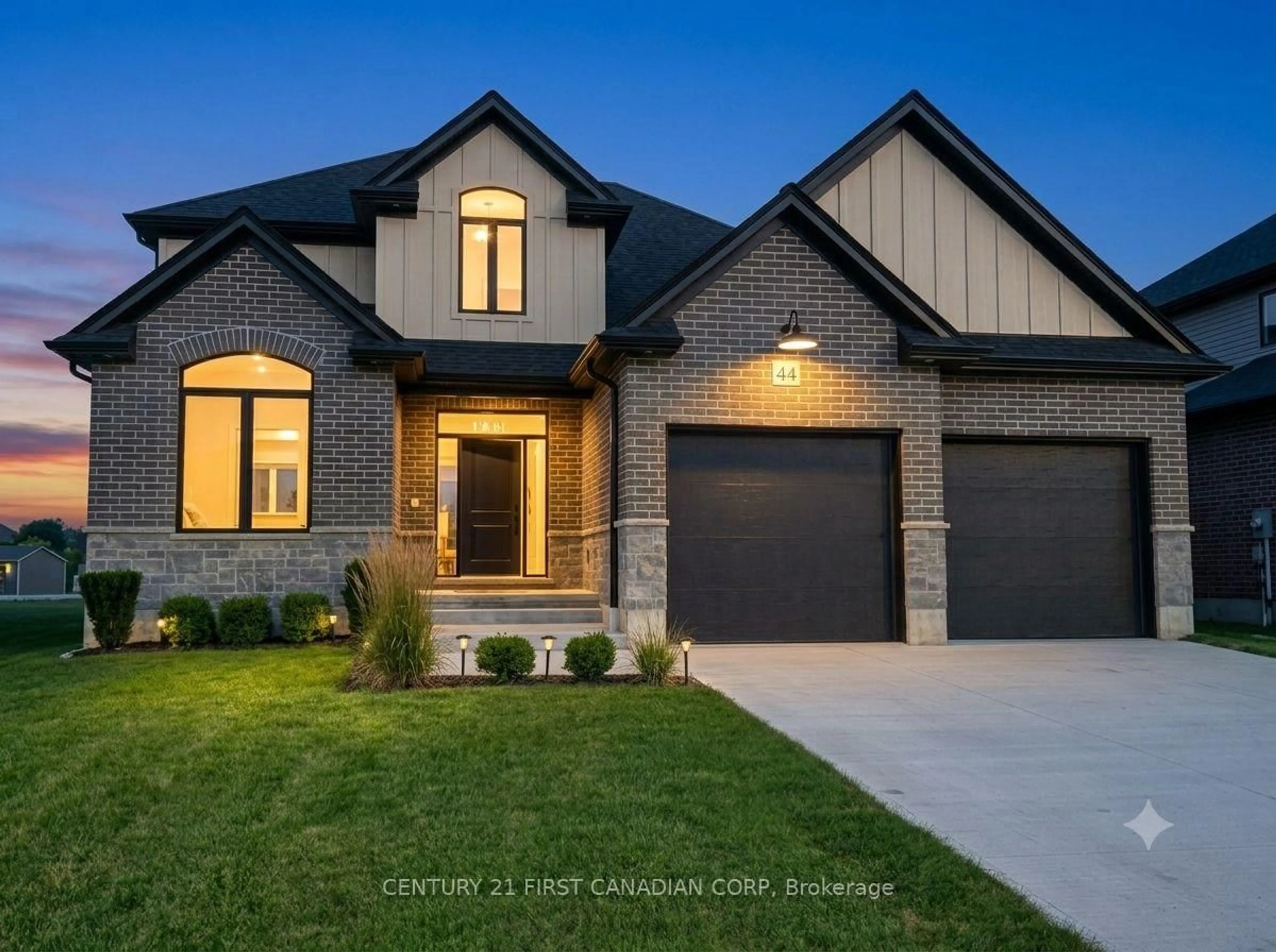 Home with brick exterior material, street for 44 Kelly Dr, Zorra Ontario N0M 2M0