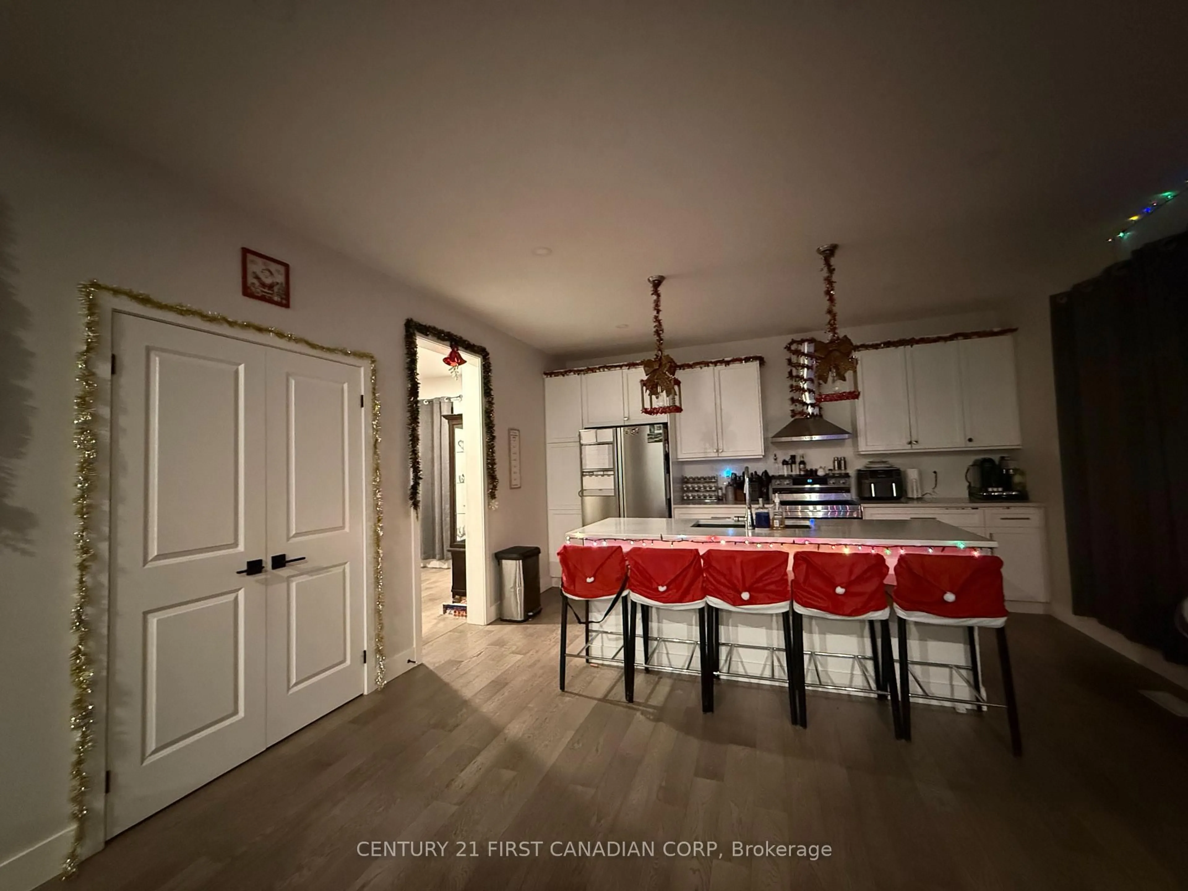Open concept kitchen, unknown for 44 Kelly Dr, Zorra Ontario N0M 2M0