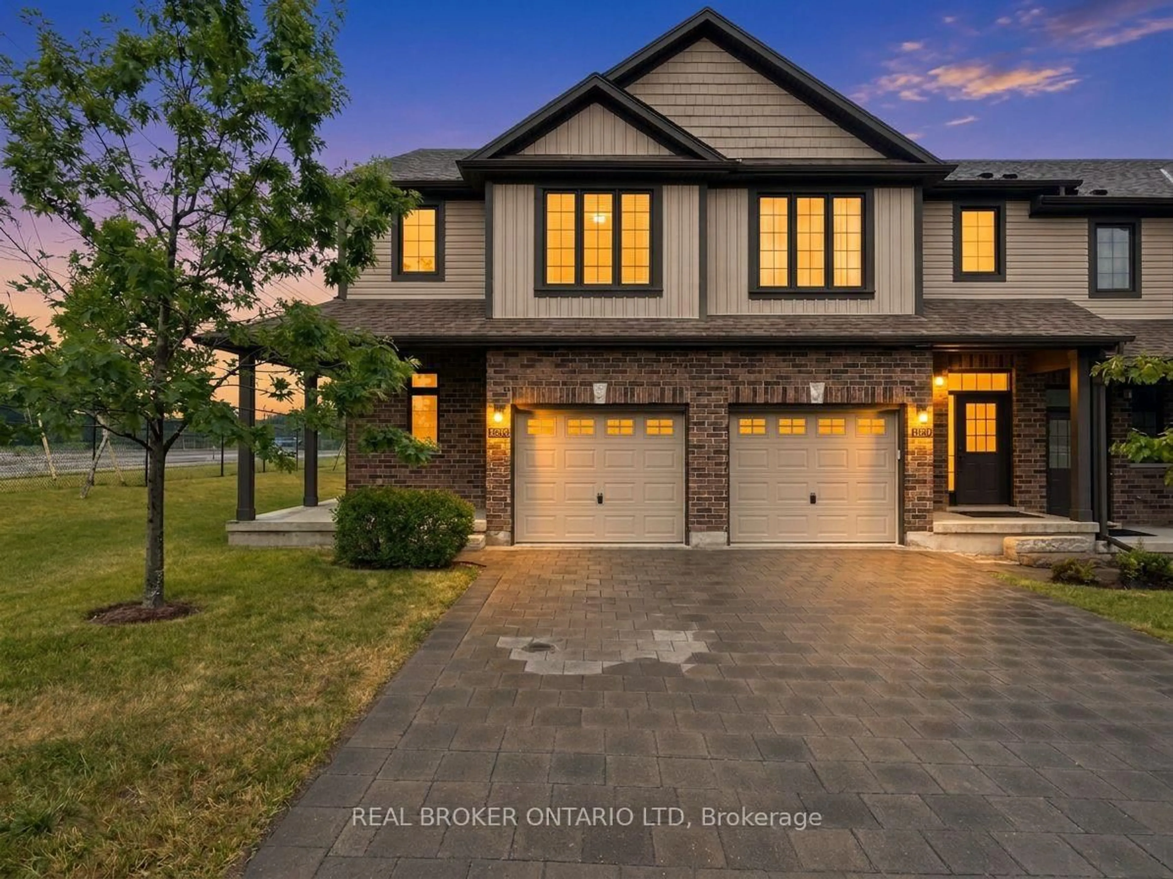 Home with brick exterior material, street for 1054 Oakcrossing Gate #52, London North Ontario N6H 0E9