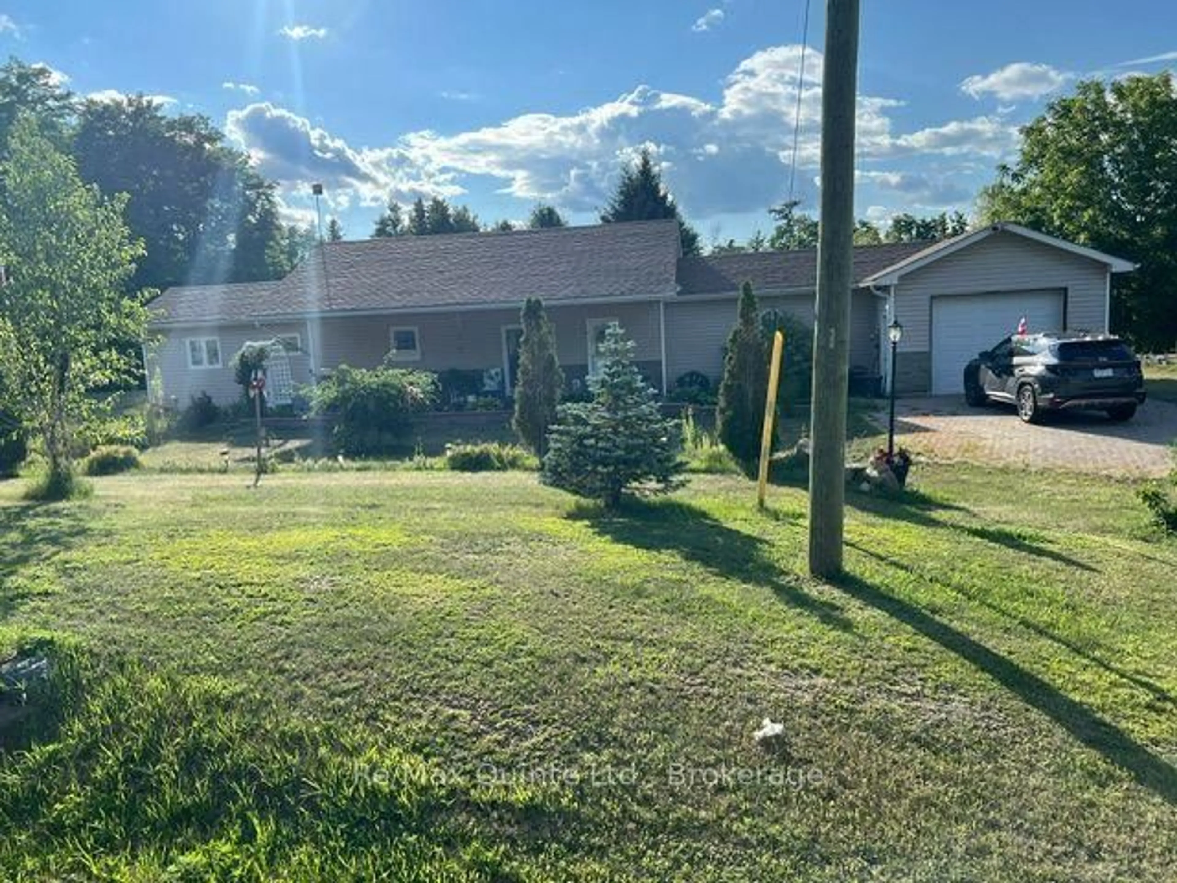 A pic from outside/outdoor area/front of a property/back of a property/a pic from drone, unknown for 1874 Stockdale Rd, Hastings Ontario K0K 2C0