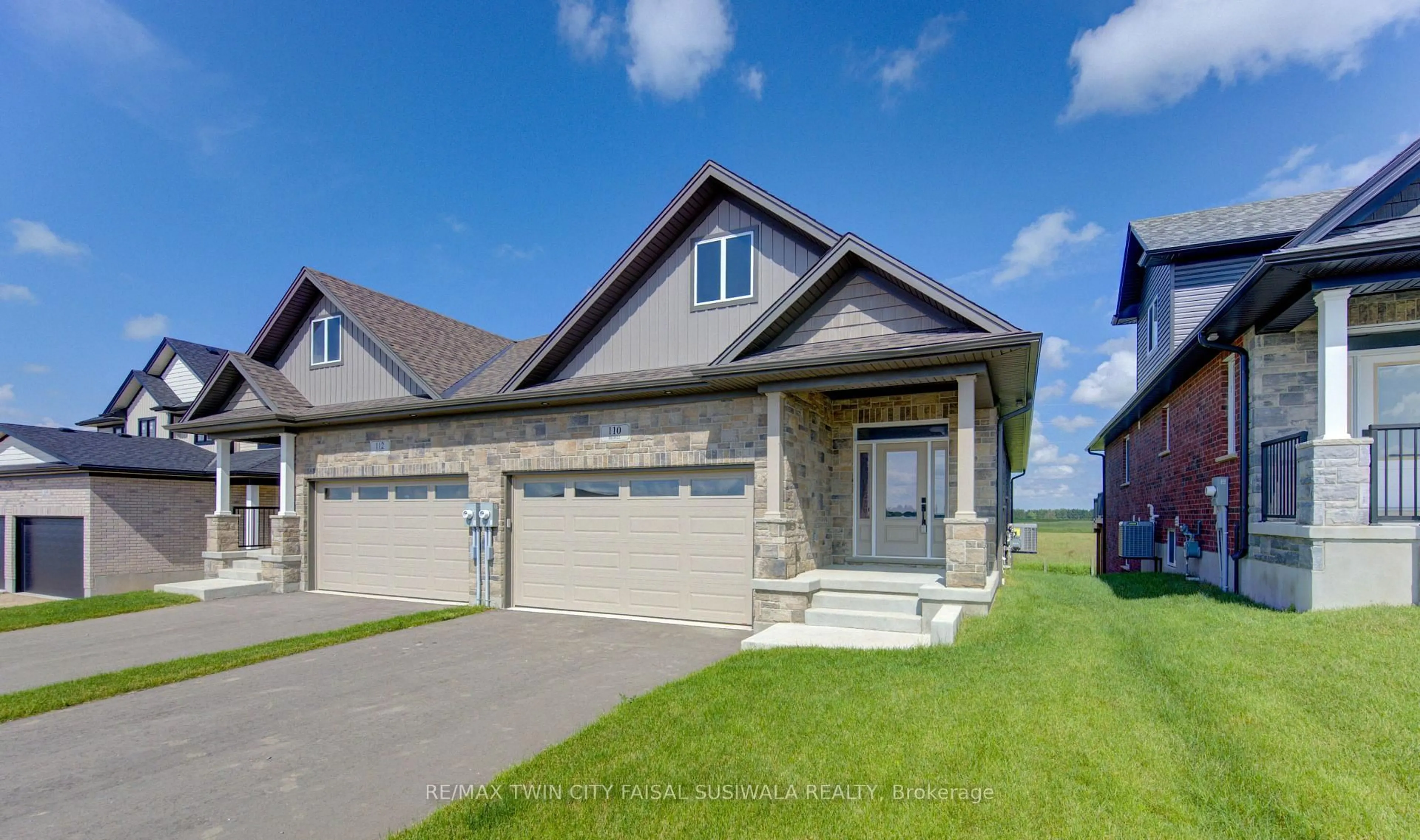 Home with brick exterior material, street for 100 BEDELL Dr, Mapleton Ontario N0G 1P0