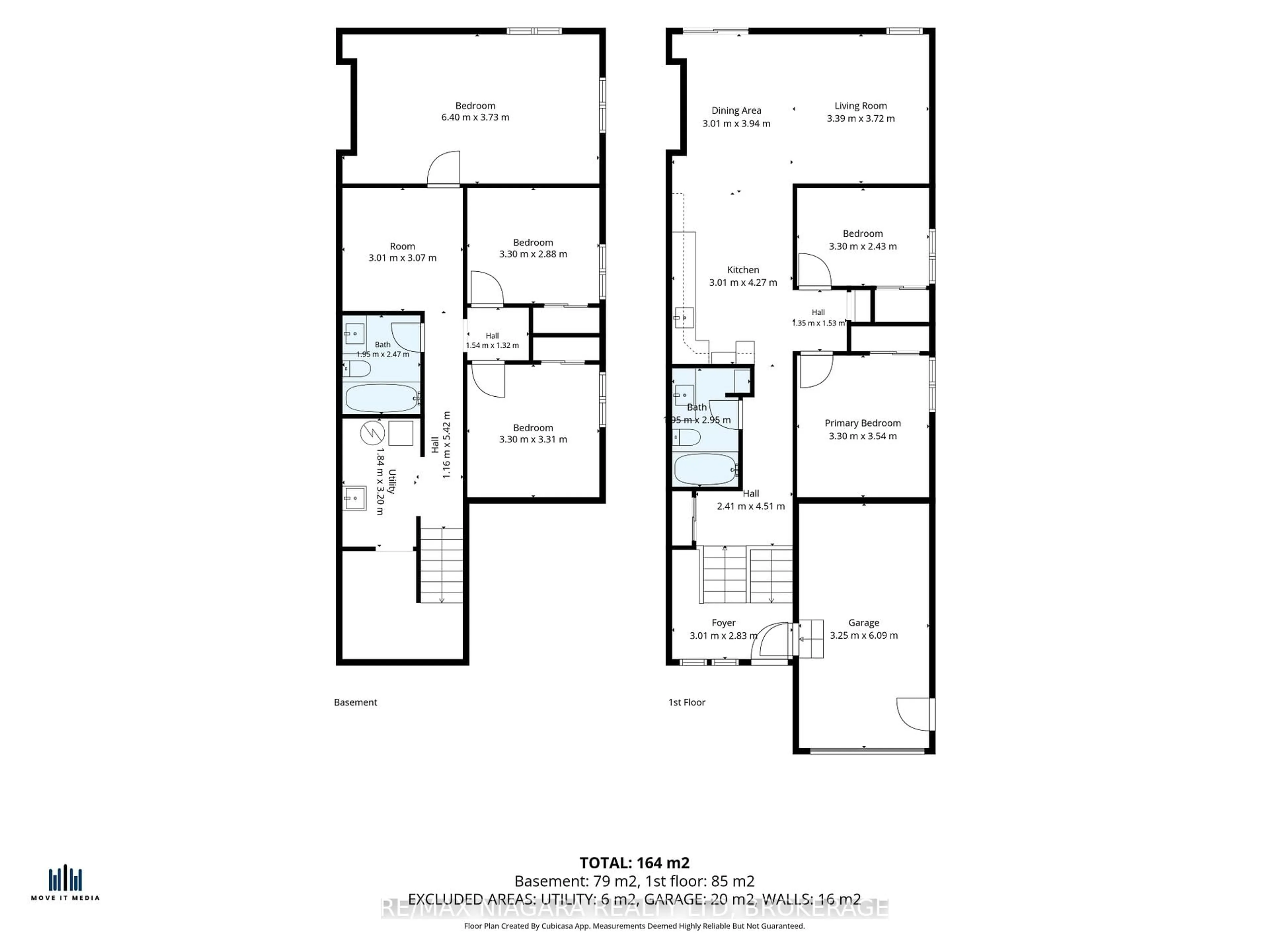 Floor plan for 46A Pelham Rd, St. Catharines Ontario L2S 1R4