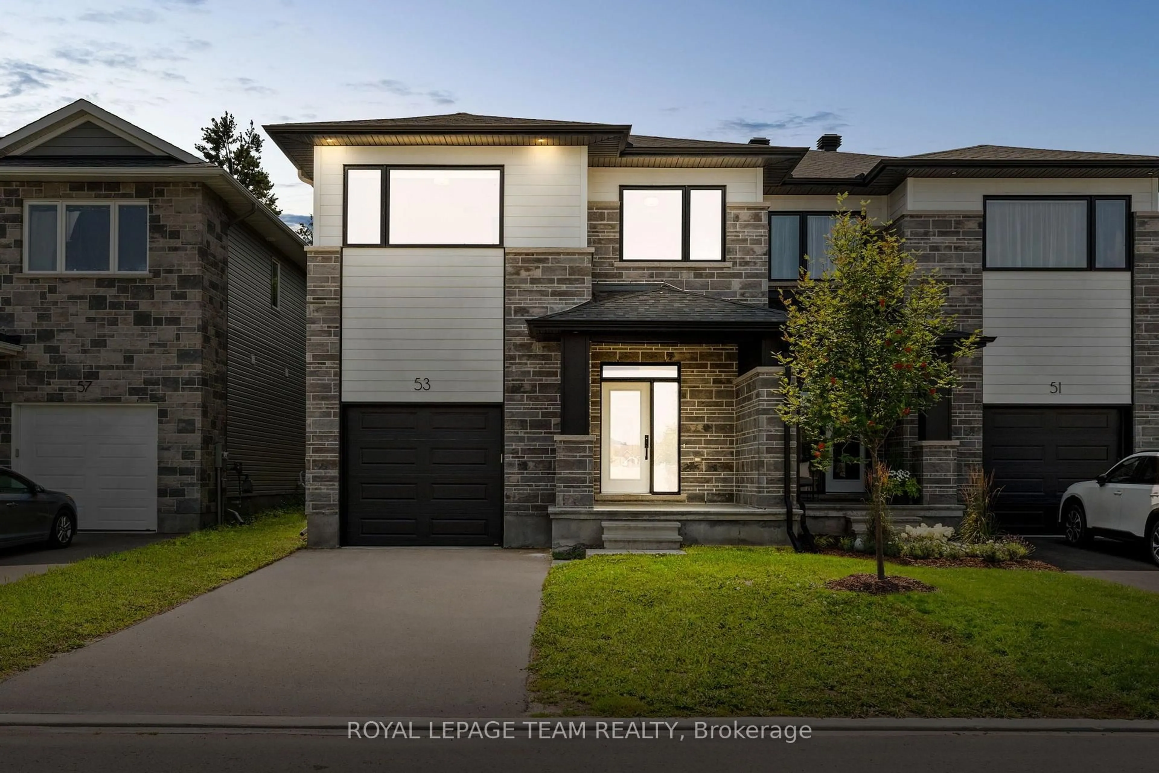 Home with brick exterior material, street for 53 MAC BEATTIE Dr, Arnprior Ontario K7S 0J3