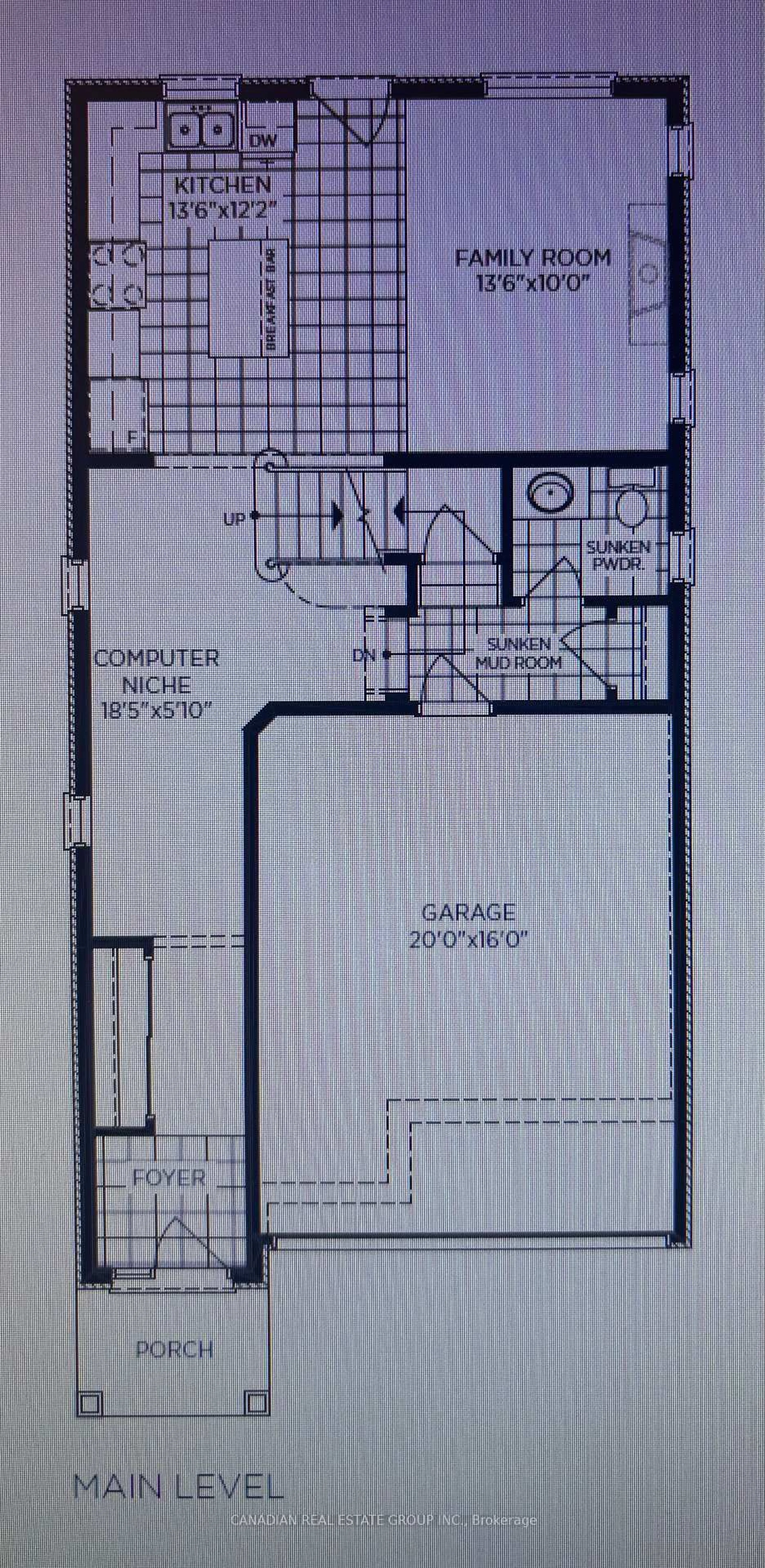 Floor plan for 391 Russell St, Southgate Ontario N0C 1B0