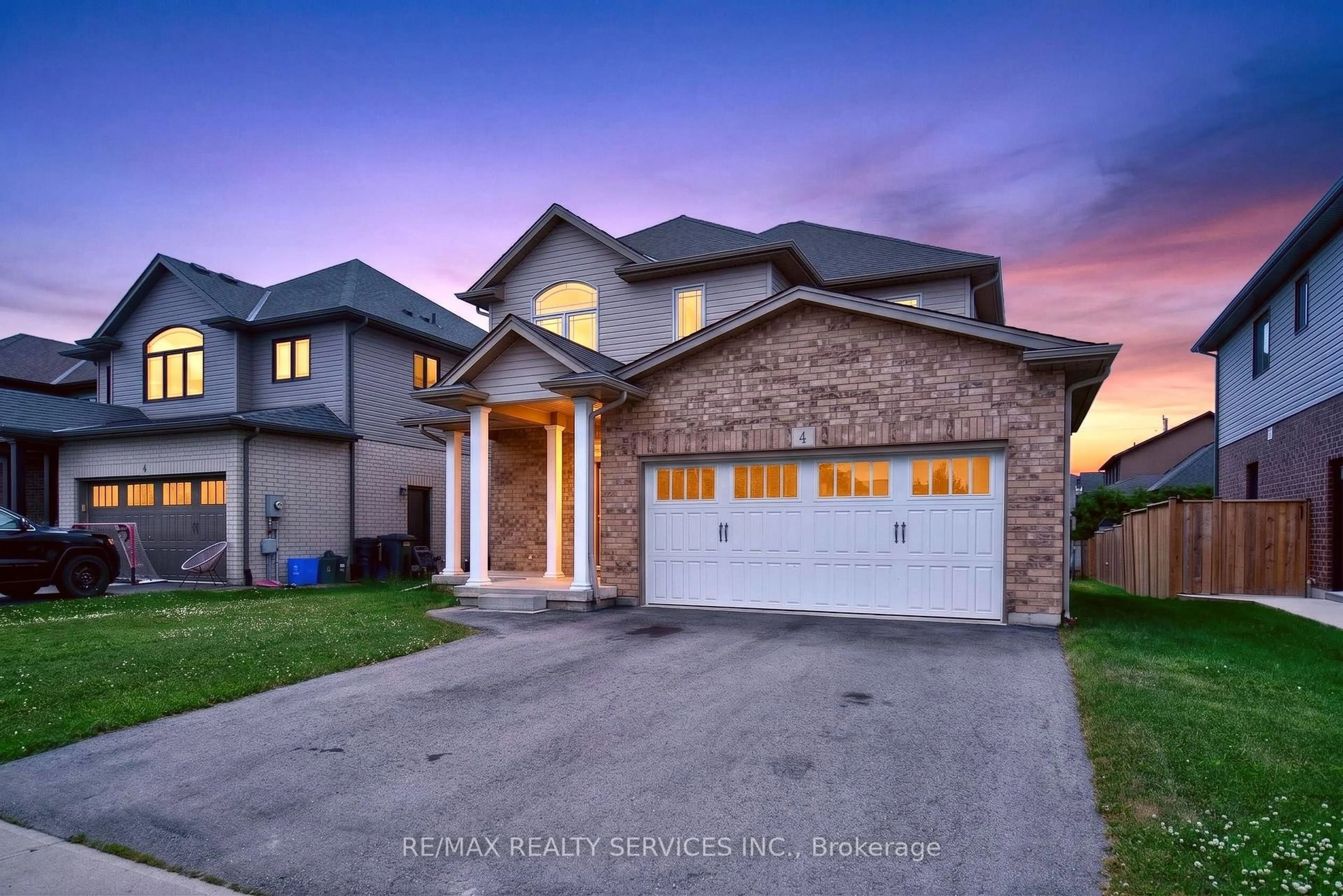 Home with brick exterior material, street for 4 Bergenstein Cres, Pelham Ontario L3E 0G7
