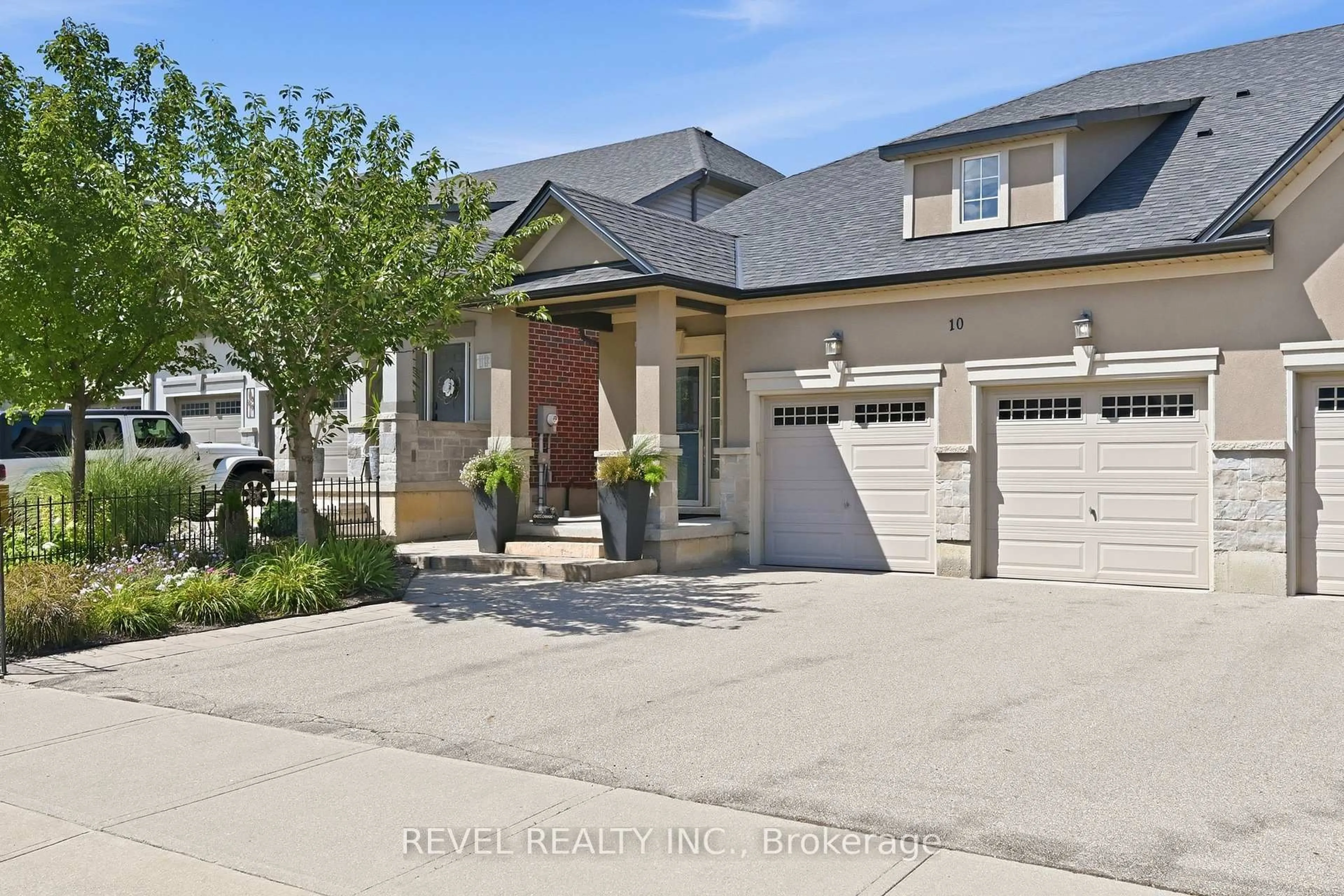 Home with brick exterior material, street for 10 Kopperfield Lane, Hamilton Ontario L0R 1W0