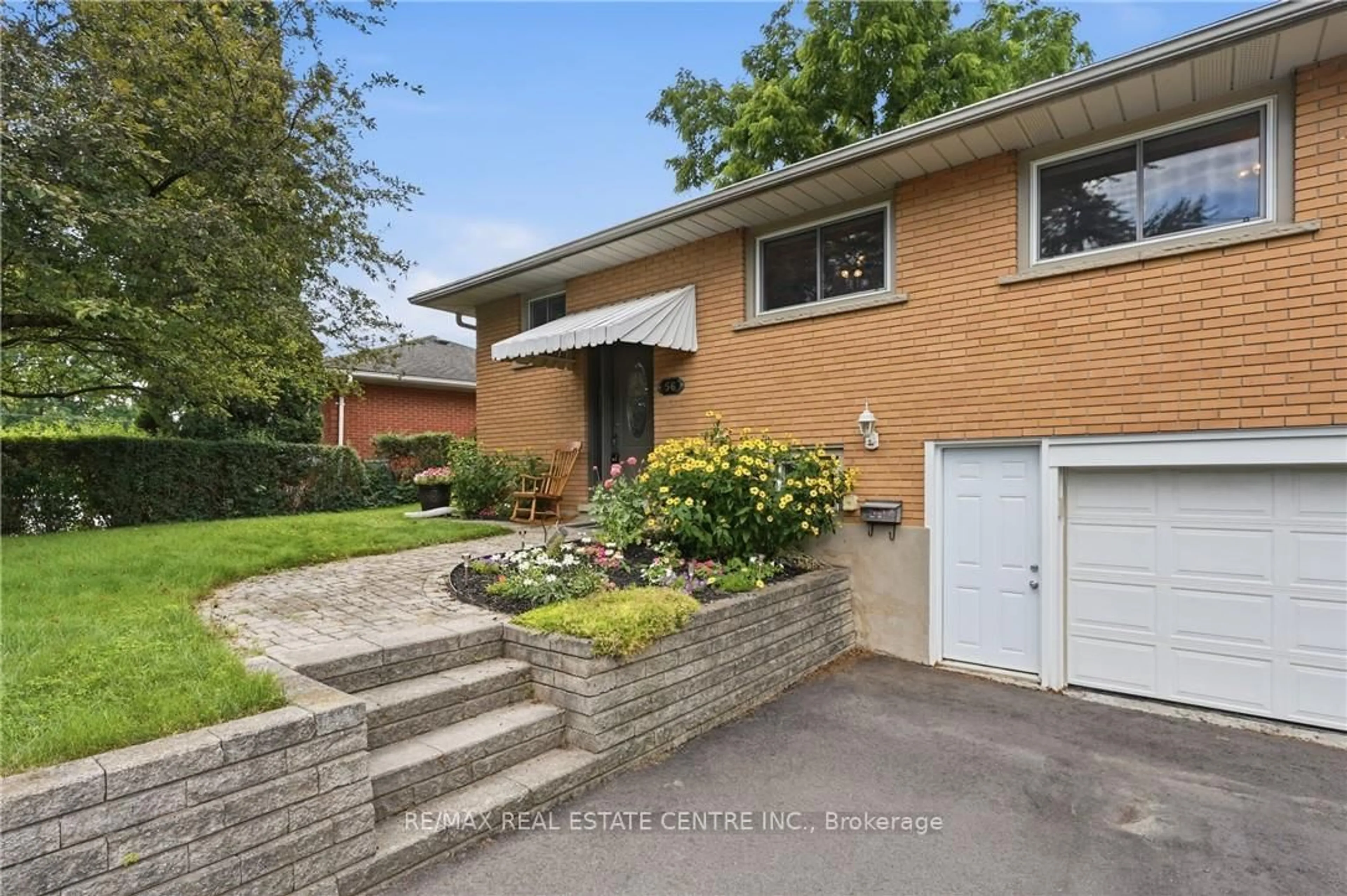 Home with brick exterior material, street for 56 Renwick Ave, Cambridge Ontario N3C 2T7