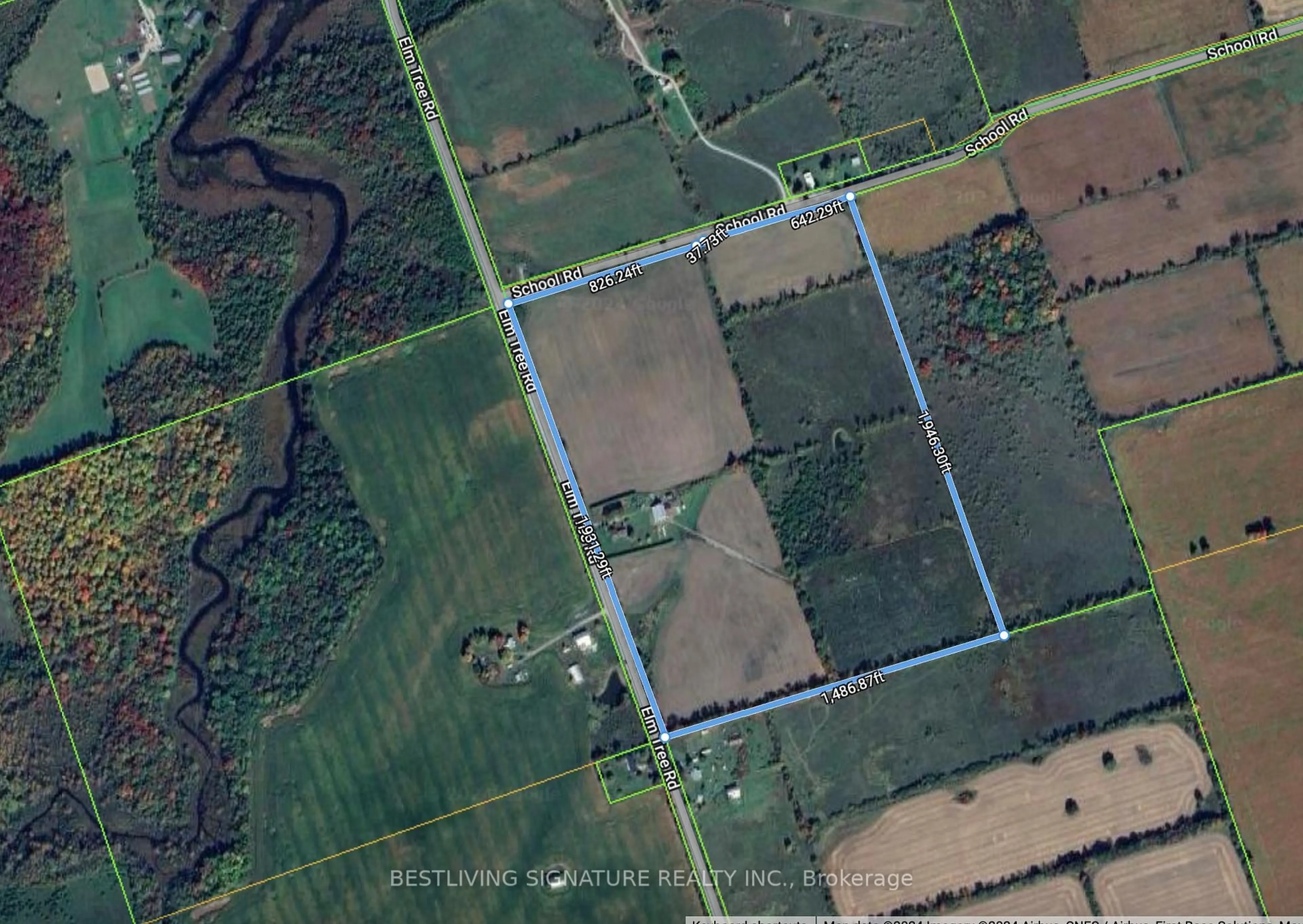 Picture of a map for 3752 Elm Tree Rd, Kawartha Lakes Ontario K0M 2B0