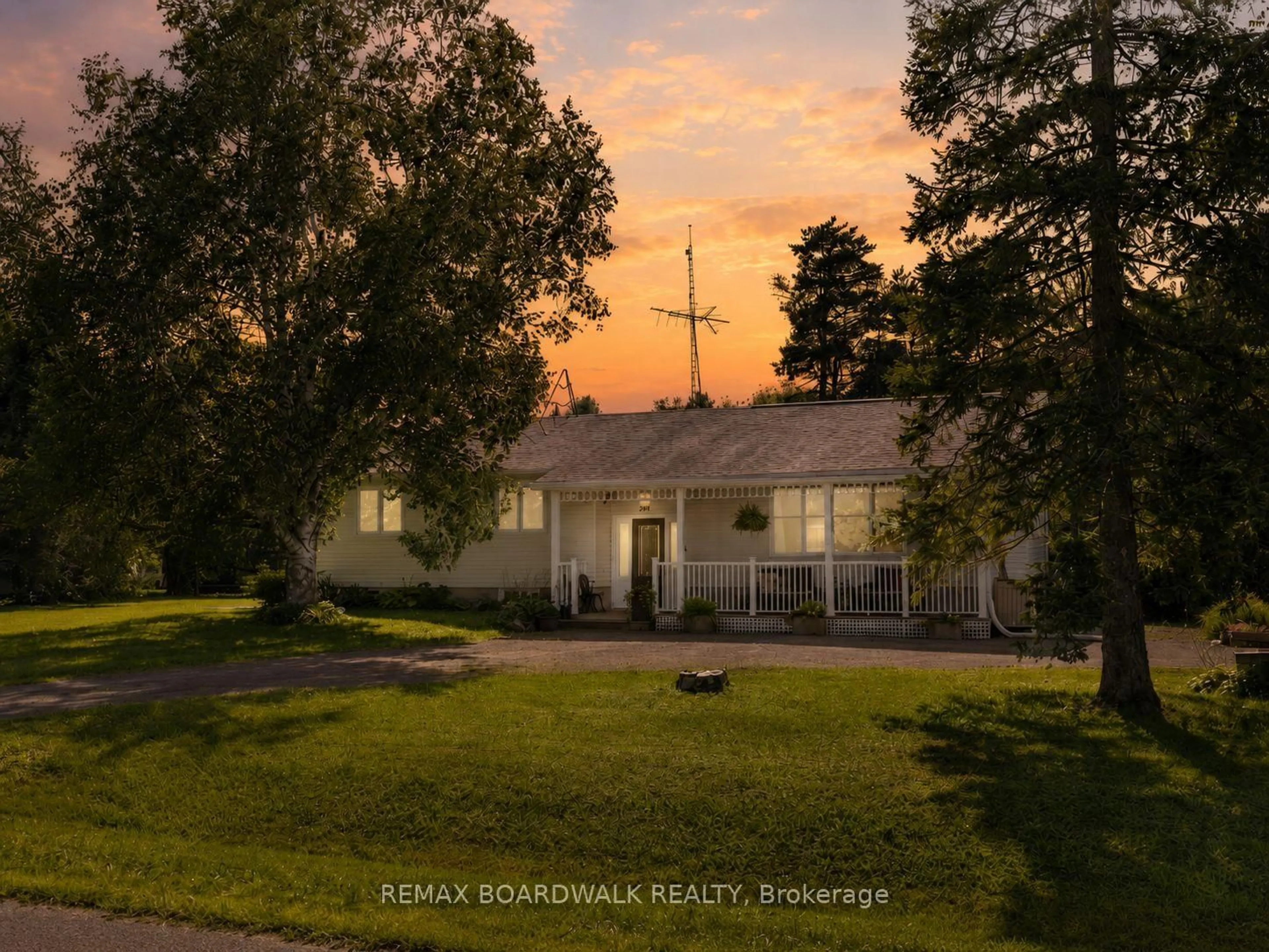 A pic from outside/outdoor area/front of a property/back of a property/a pic from drone, street for 201 Linda Loop, Kinburn Ontario K0A 2H0