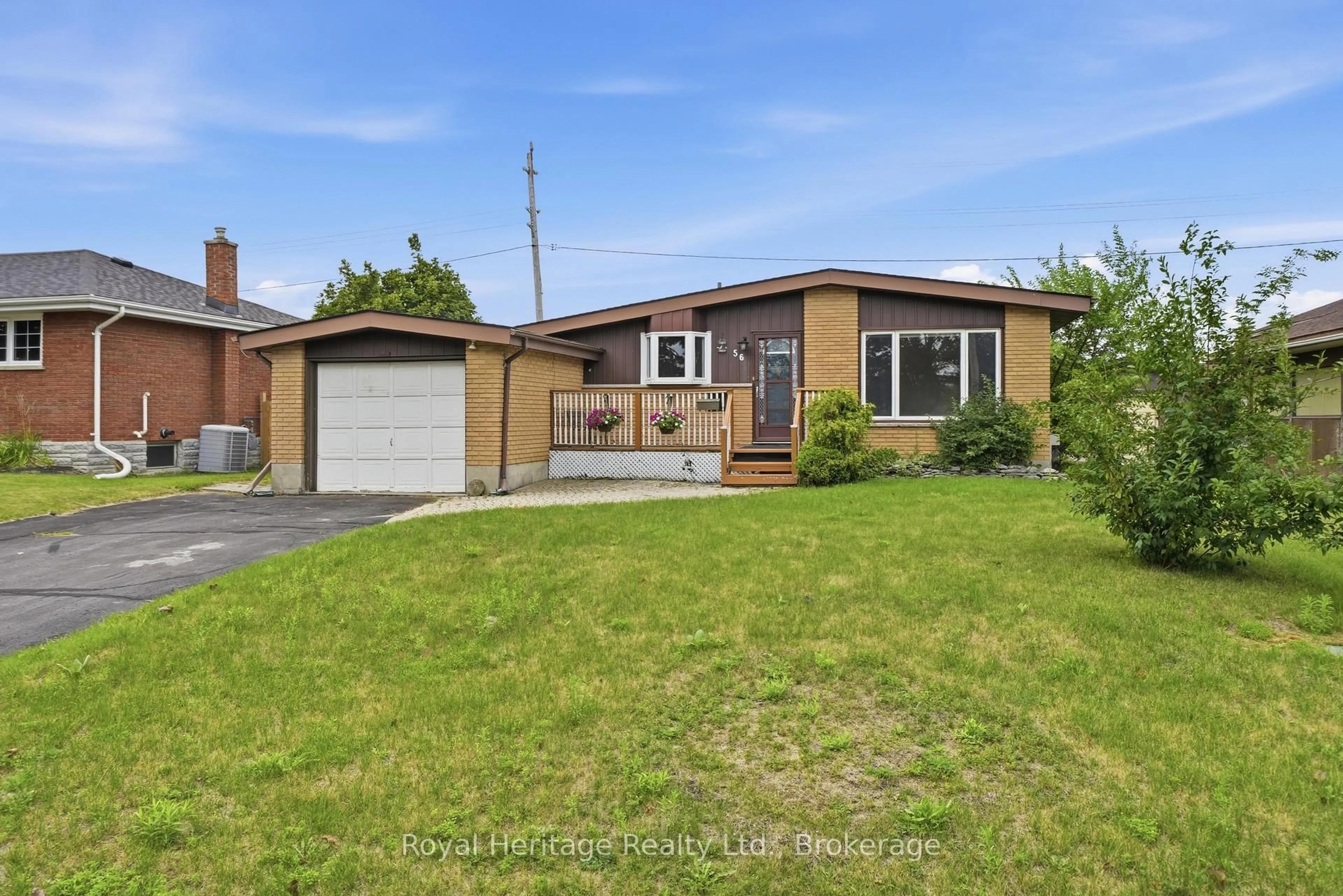 Home with vinyl exterior material, street for 56 Fifth Ave, Quinte West Ontario K8V 5P3