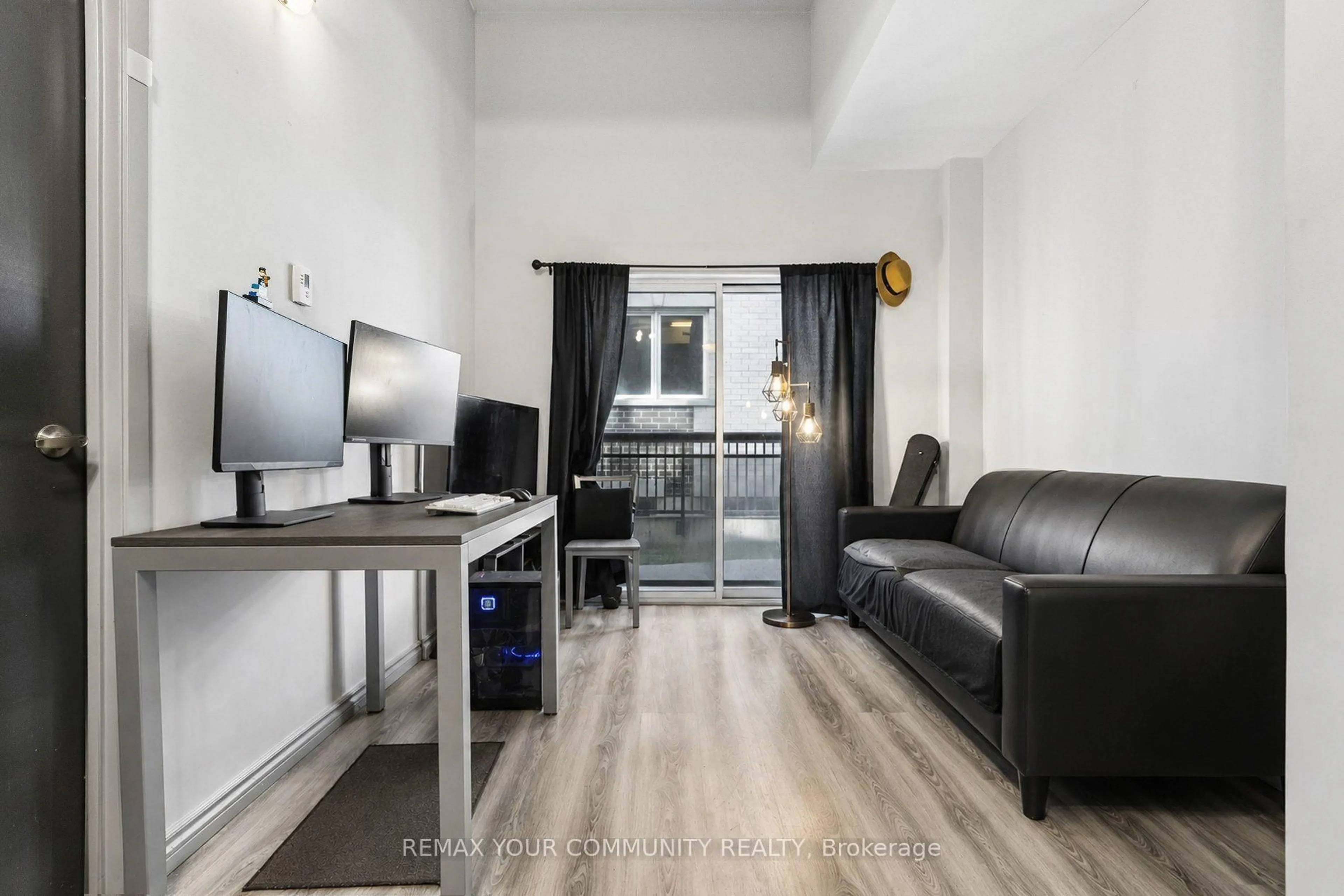 Living room with furniture, unknown for 275 Larch St #F115, Waterloo Ontario N2L 3R2