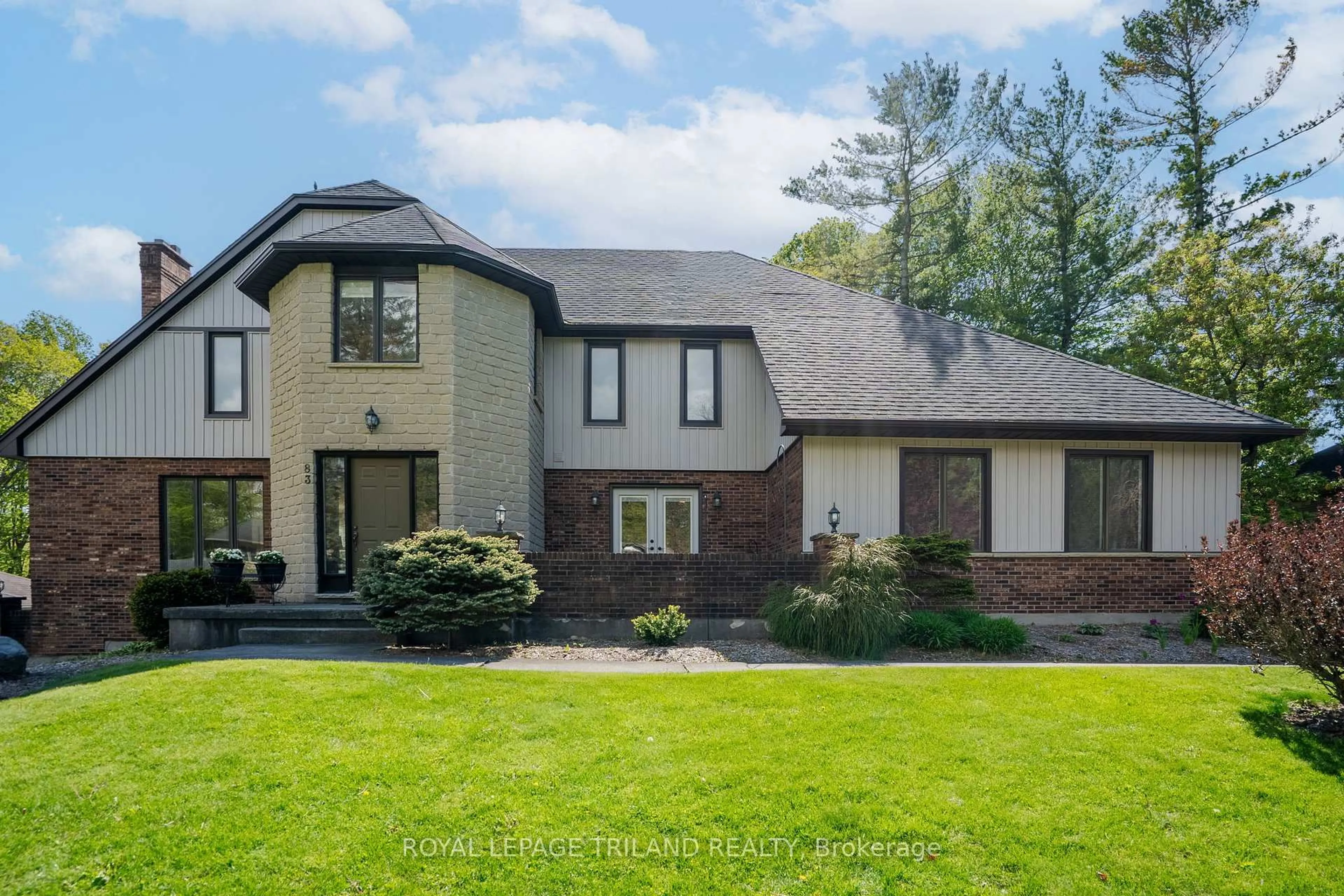 Home with brick exterior material, street for 83 BLACKBURN Cres, Middlesex Centre Ontario N0L 1R0