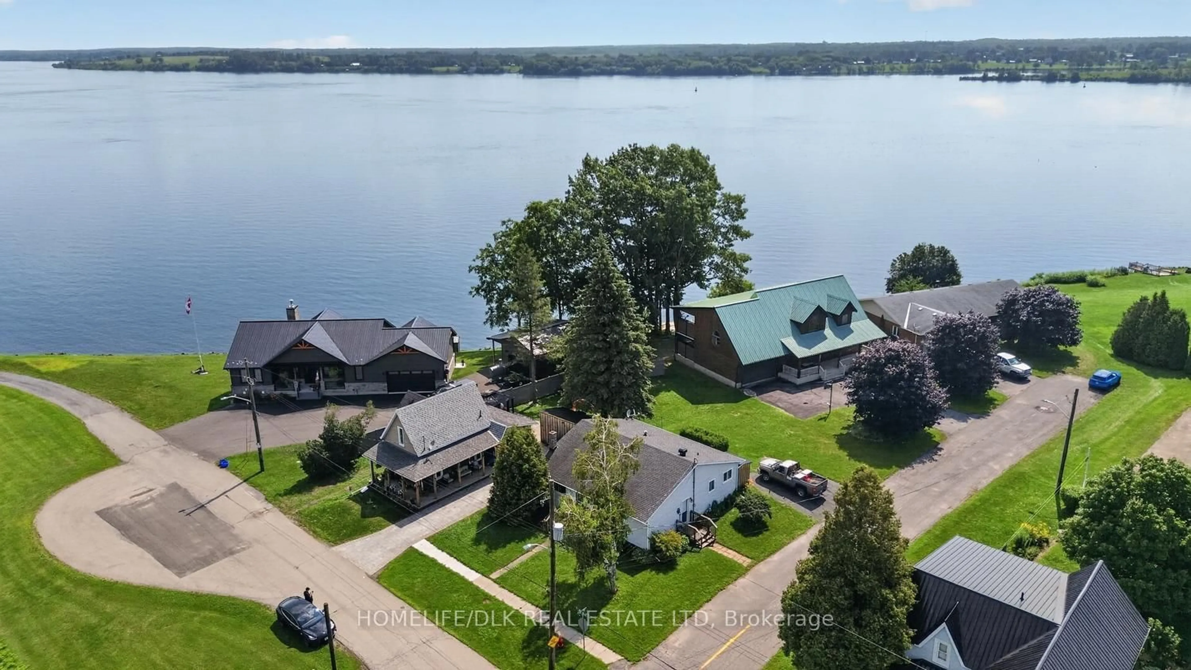 A pic from outside/outdoor area/front of a property/back of a property/a pic from drone, water/lake/river/ocean view for 2257 Dundas St, Edwardsburgh/Cardinal Ontario K0E 1E0