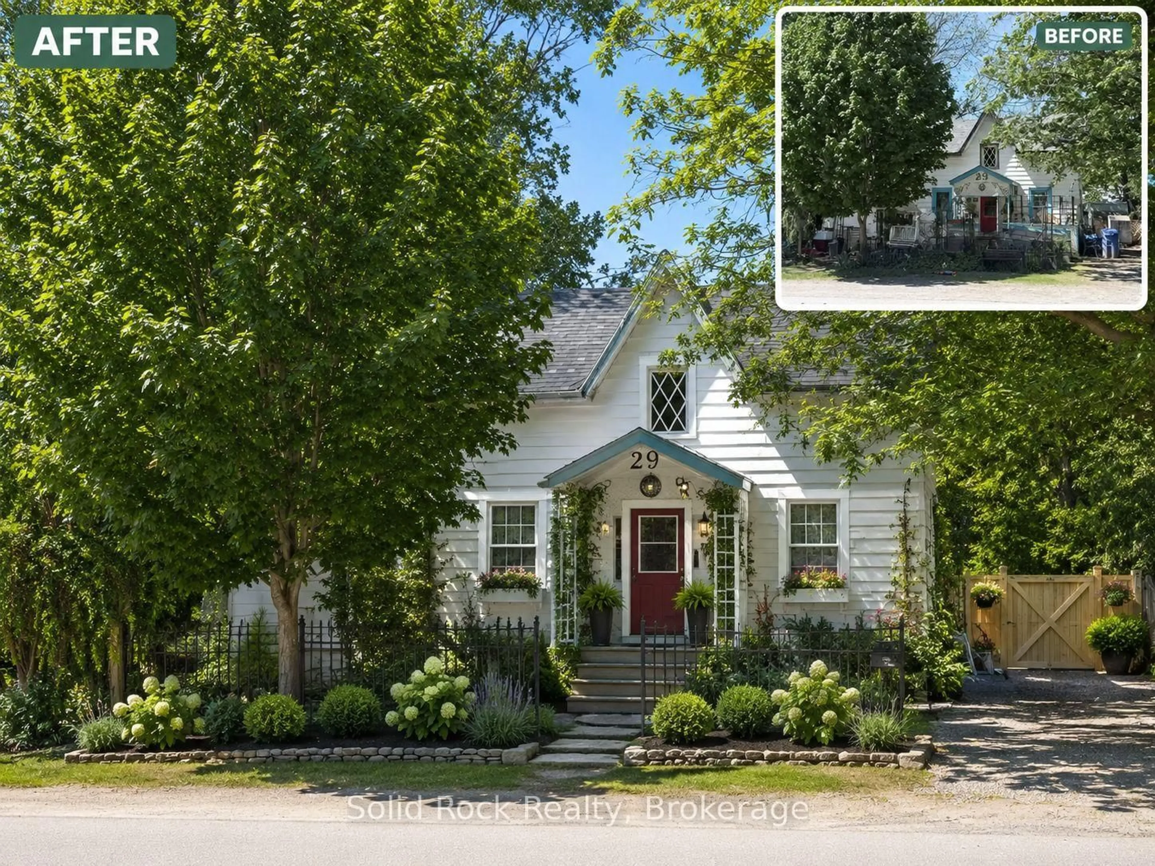 Home with brick exterior material, street for 29 North Hastings Ave, Limoges Ontario K0K 2M0