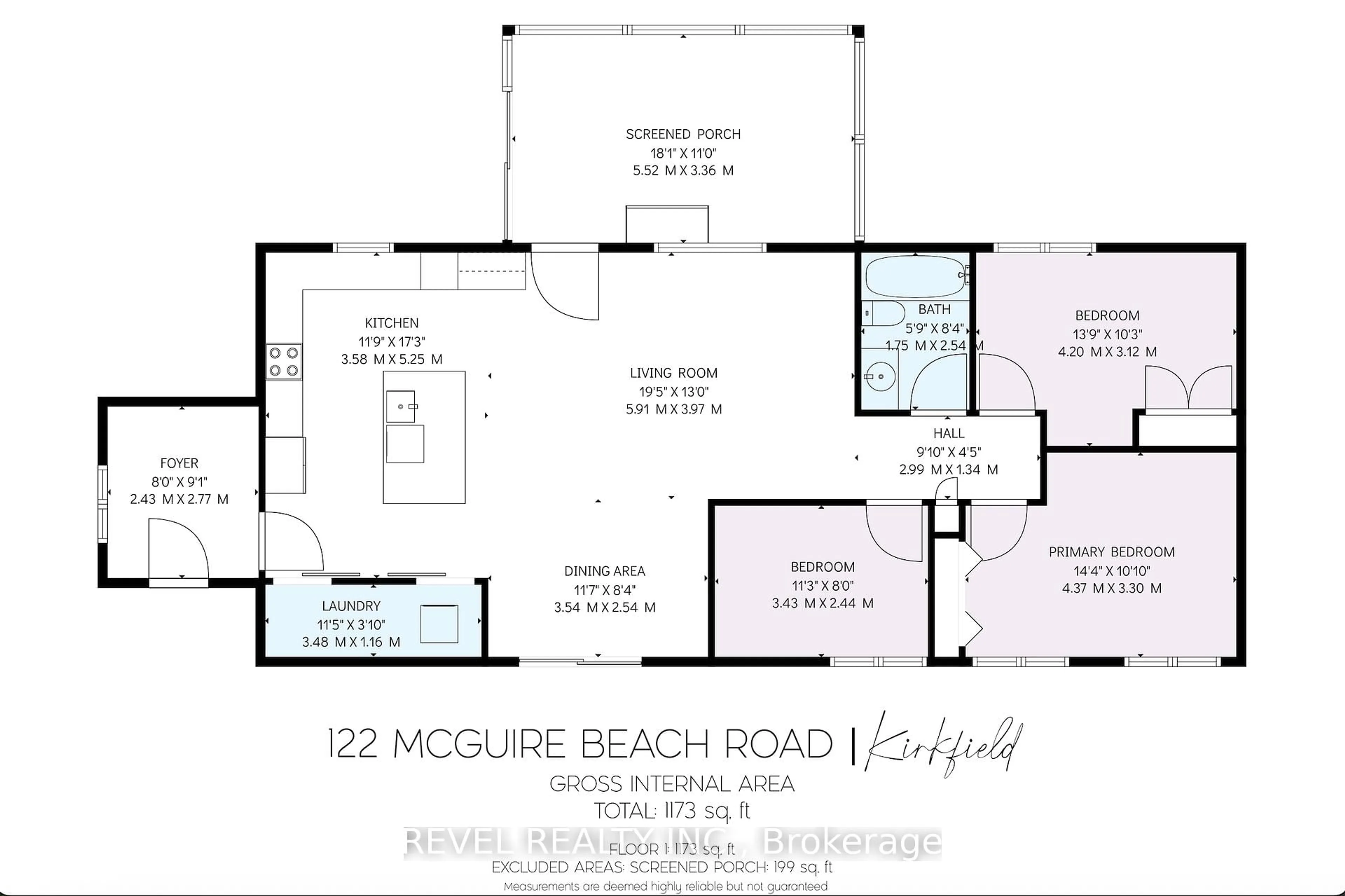 Floor plan for 122 Mcguire Beach Rd, Kawartha Lakes Ontario K0M 2B0
