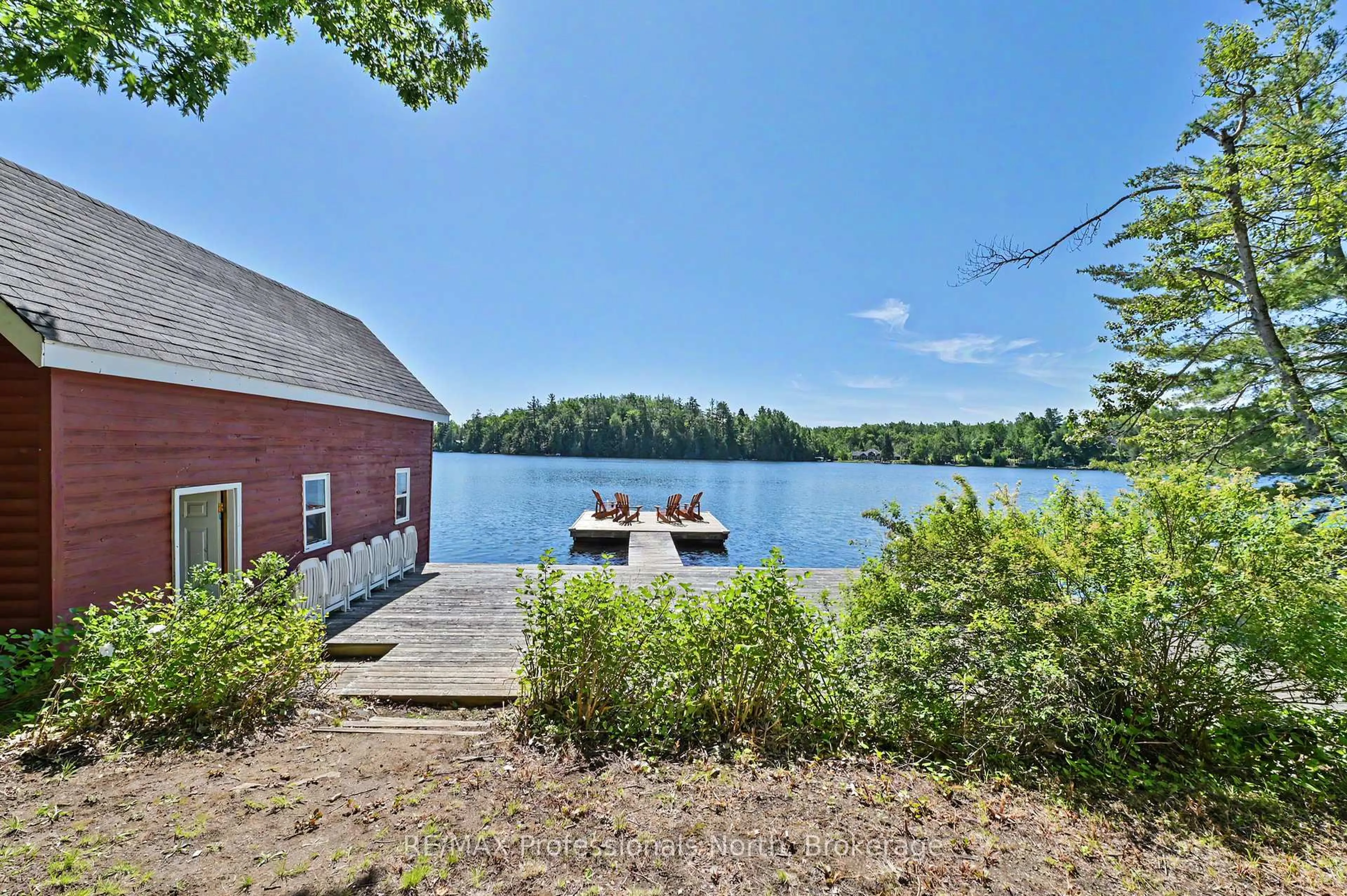 Patio, water/lake/river/ocean view for 70 Fire Route 364A, Trent Lakes Ontario K0M 2A0