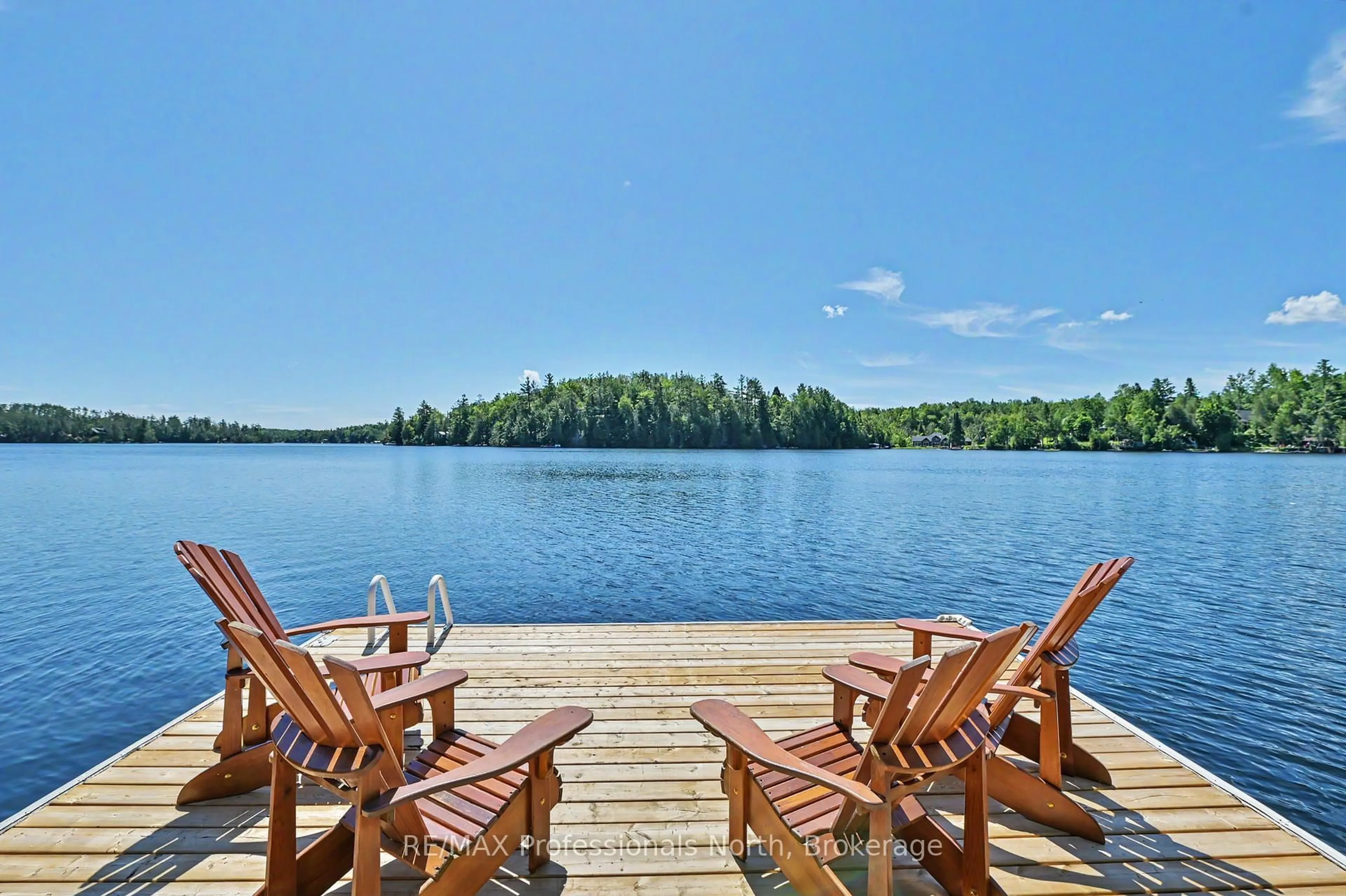 Patio, water/lake/river/ocean view for 70 Fire Route 364A, Trent Lakes Ontario K0M 2A0