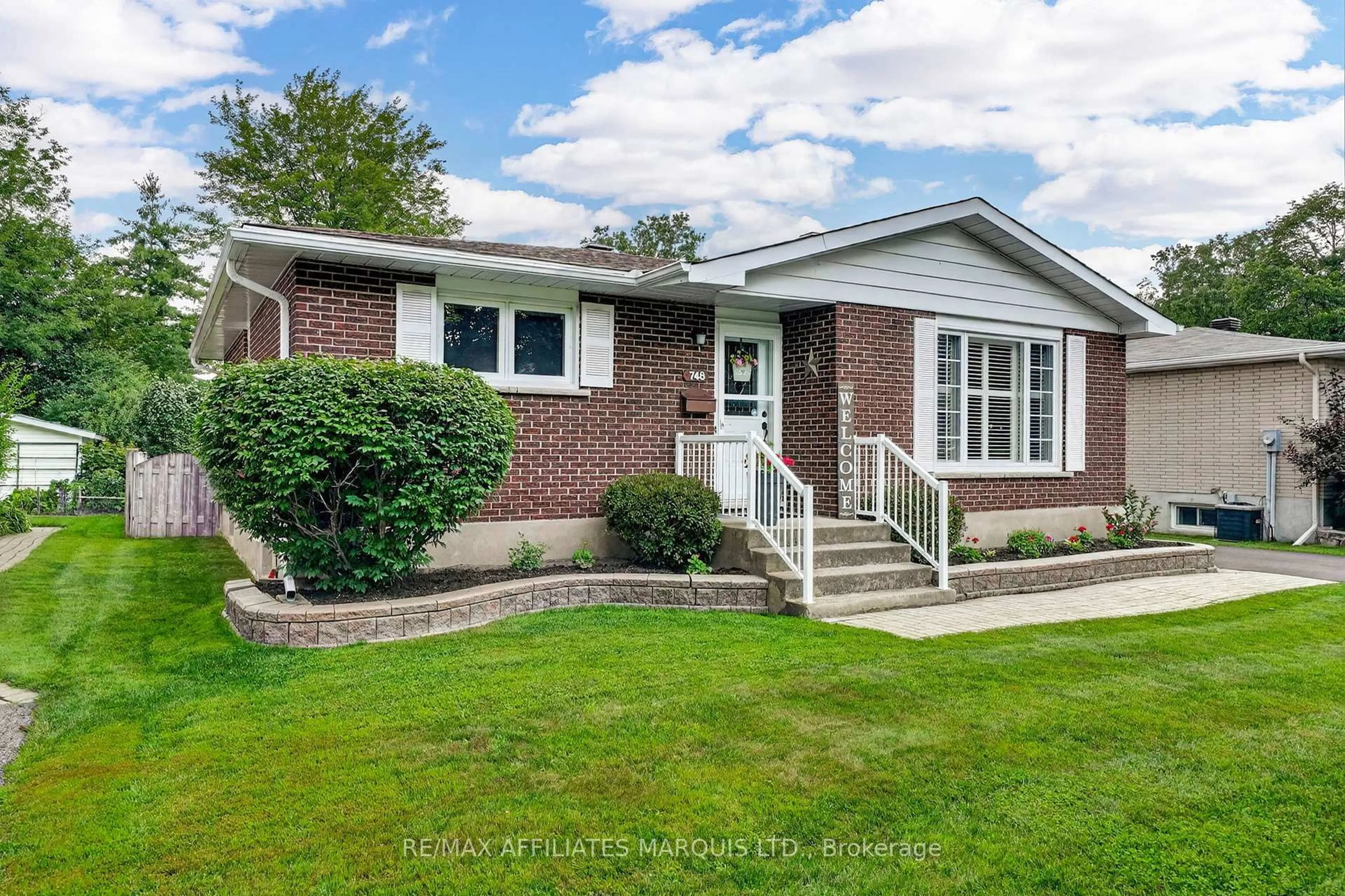 Home with brick exterior material, street for 748 Montcalm Crt, Cornwall Ontario K6H 6C3