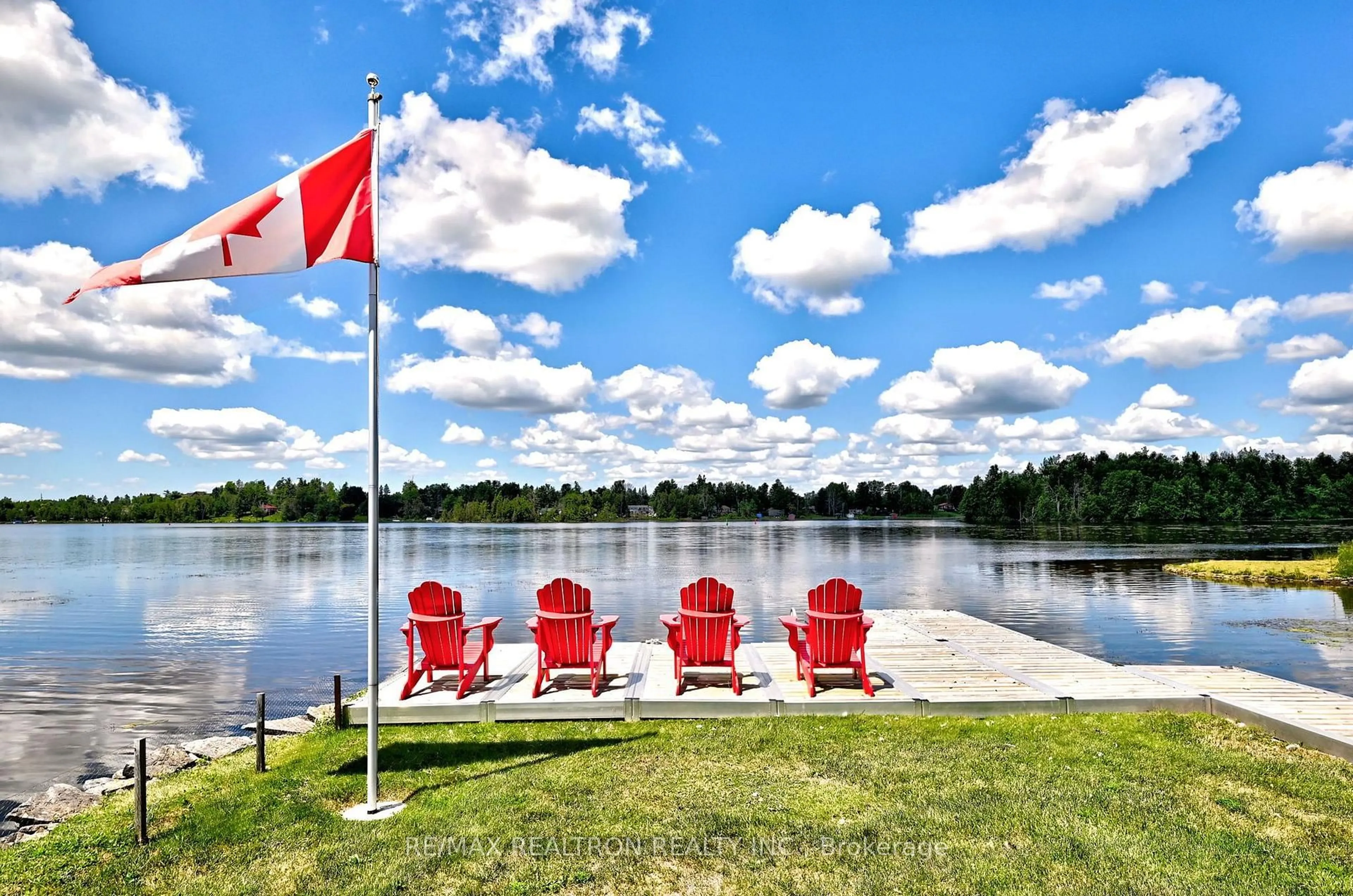 Patio, water/lake/river/ocean view for 53 Robinson Ave, Kawartha Lakes Ontario K0M 2B0