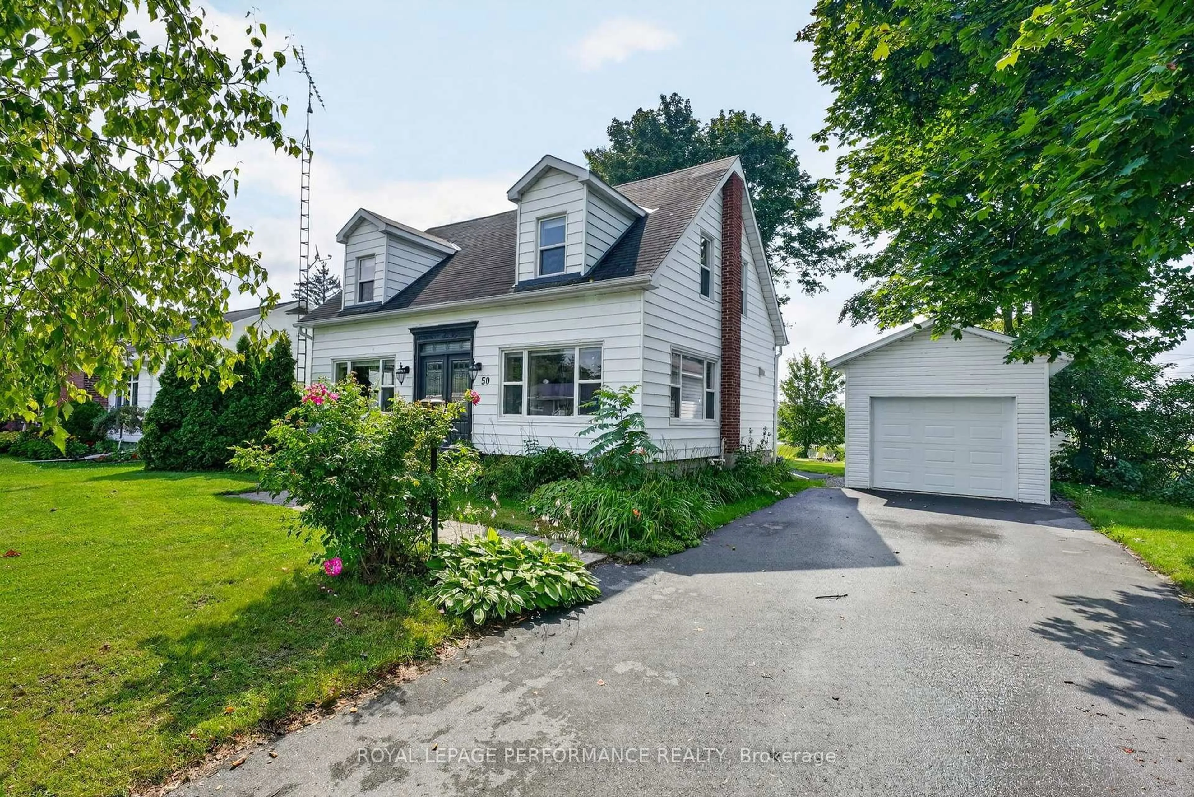 A pic from outside/outdoor area/front of a property/back of a property/a pic from drone, street for 50 St Lawrence St, South Stormont Ontario K0C 1M0