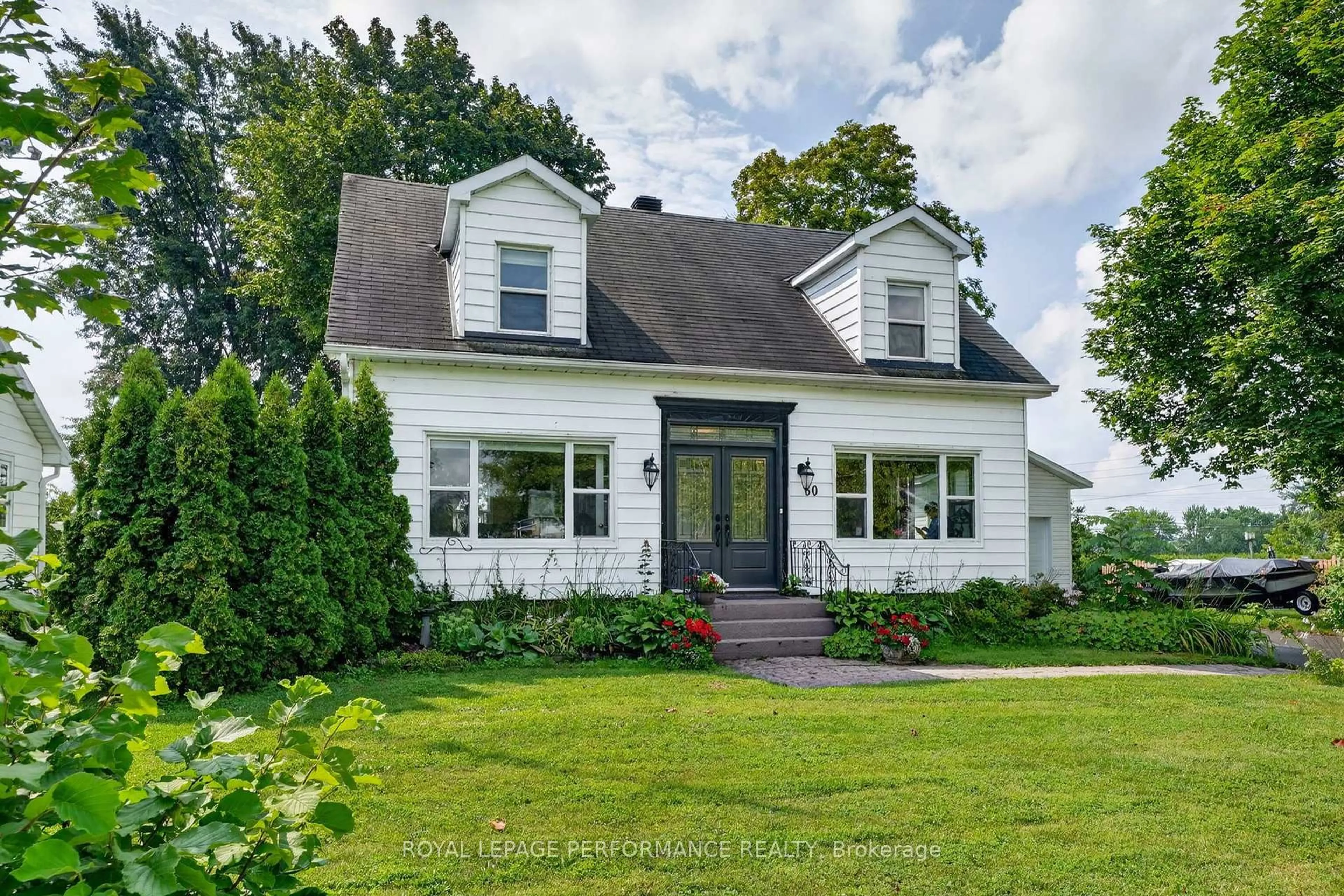 Home with vinyl exterior material, street for 50 St Lawrence St, South Stormont Ontario K0C 1M0