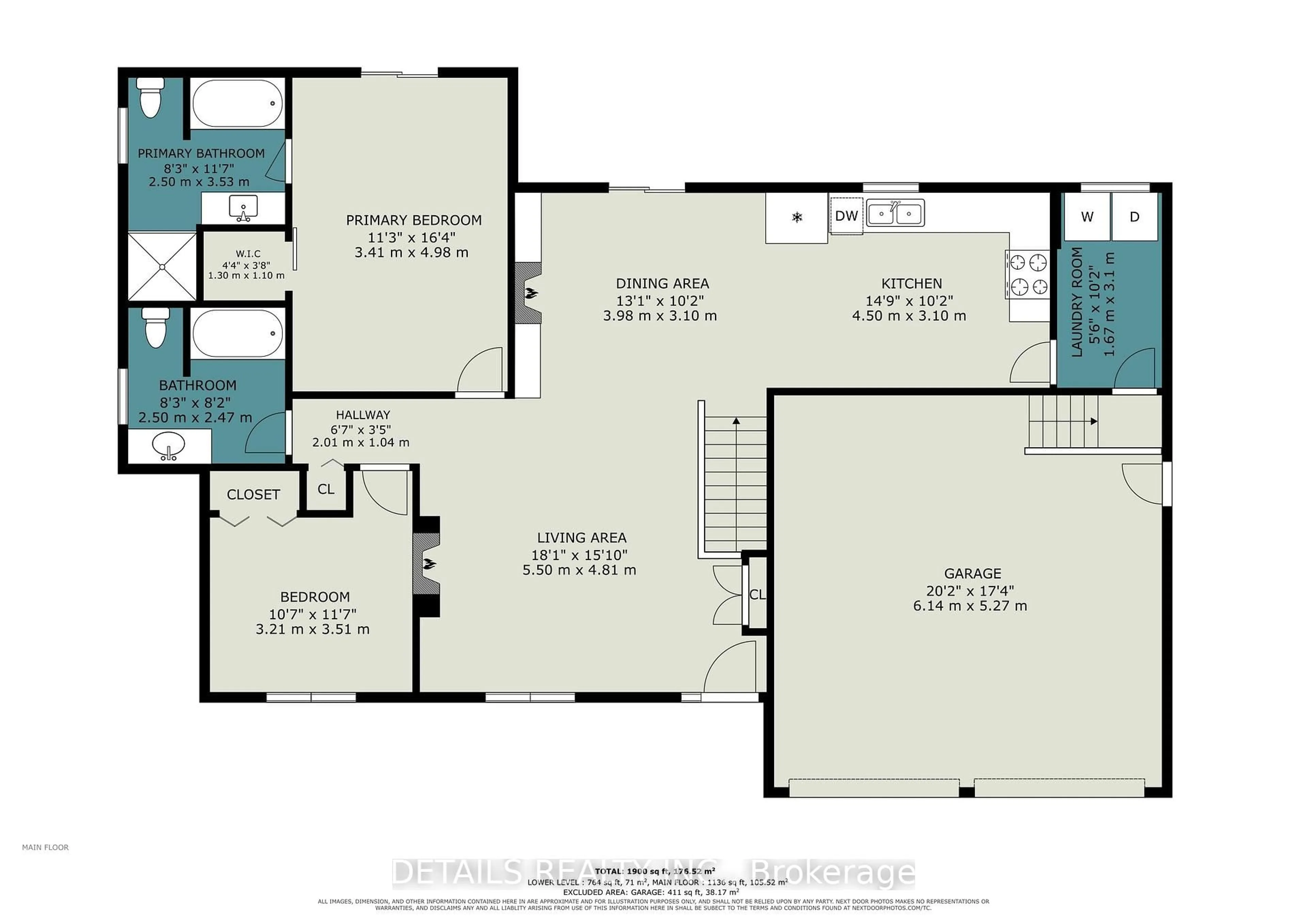 Floor plan for 114 Templeton Crt, North Grenville Ontario K0G 1J0