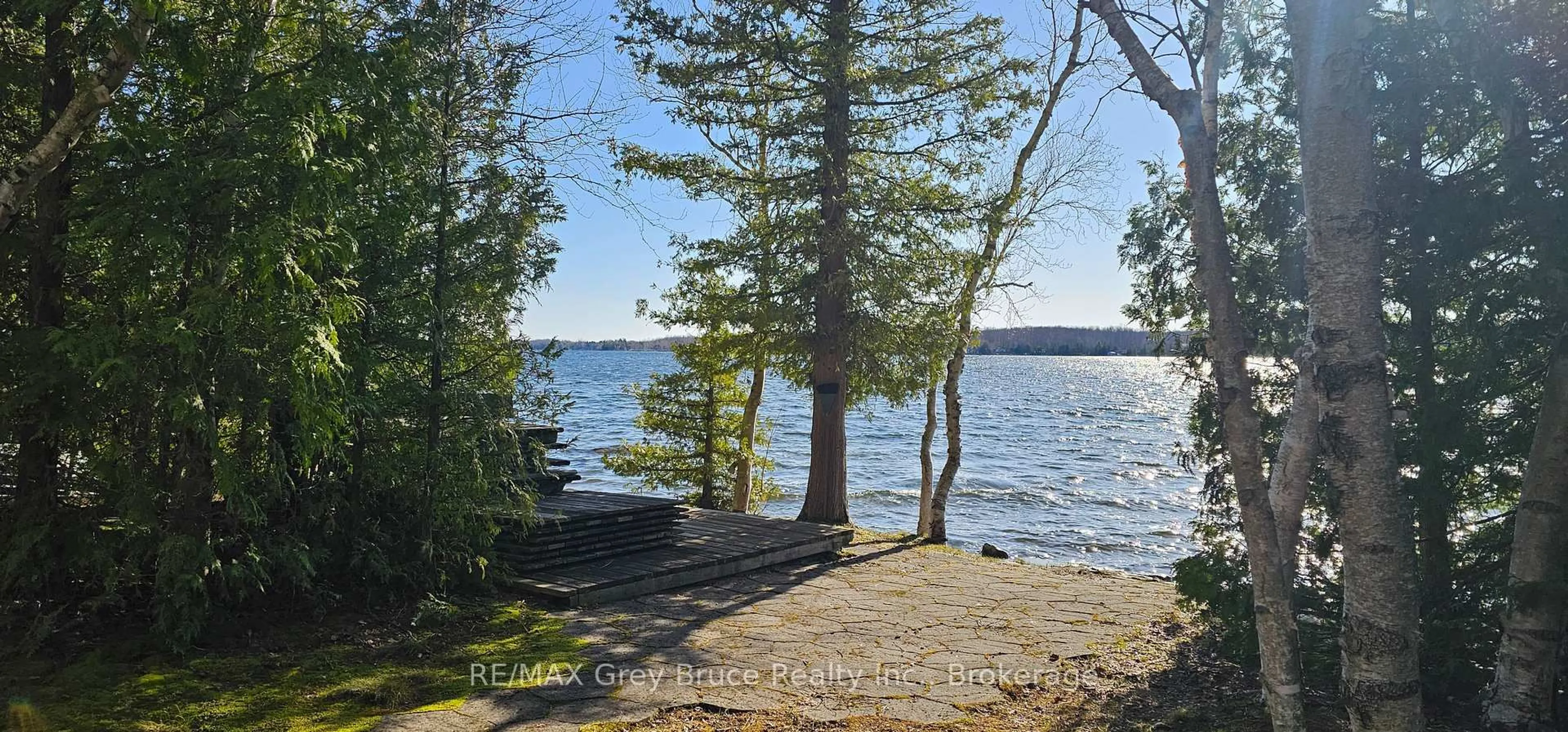 Patio, water/lake/river/ocean view for 294 Tammy's Cove Rd, Northern Bruce Peninsula Ontario N0H 1W0