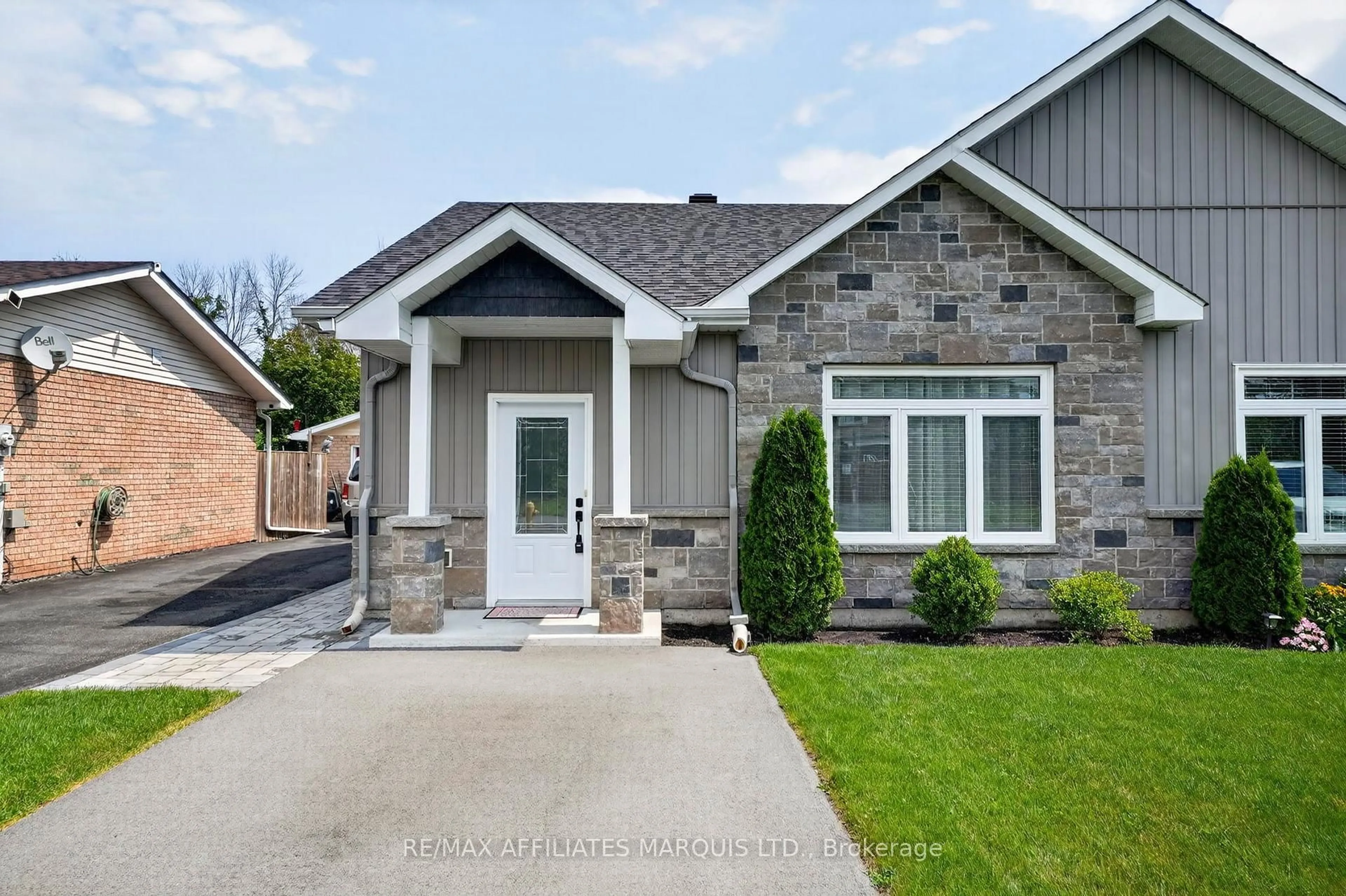 Home with brick exterior material, street for 5401 Woodlands Rd, South Stormont Ontario K0C 1M0