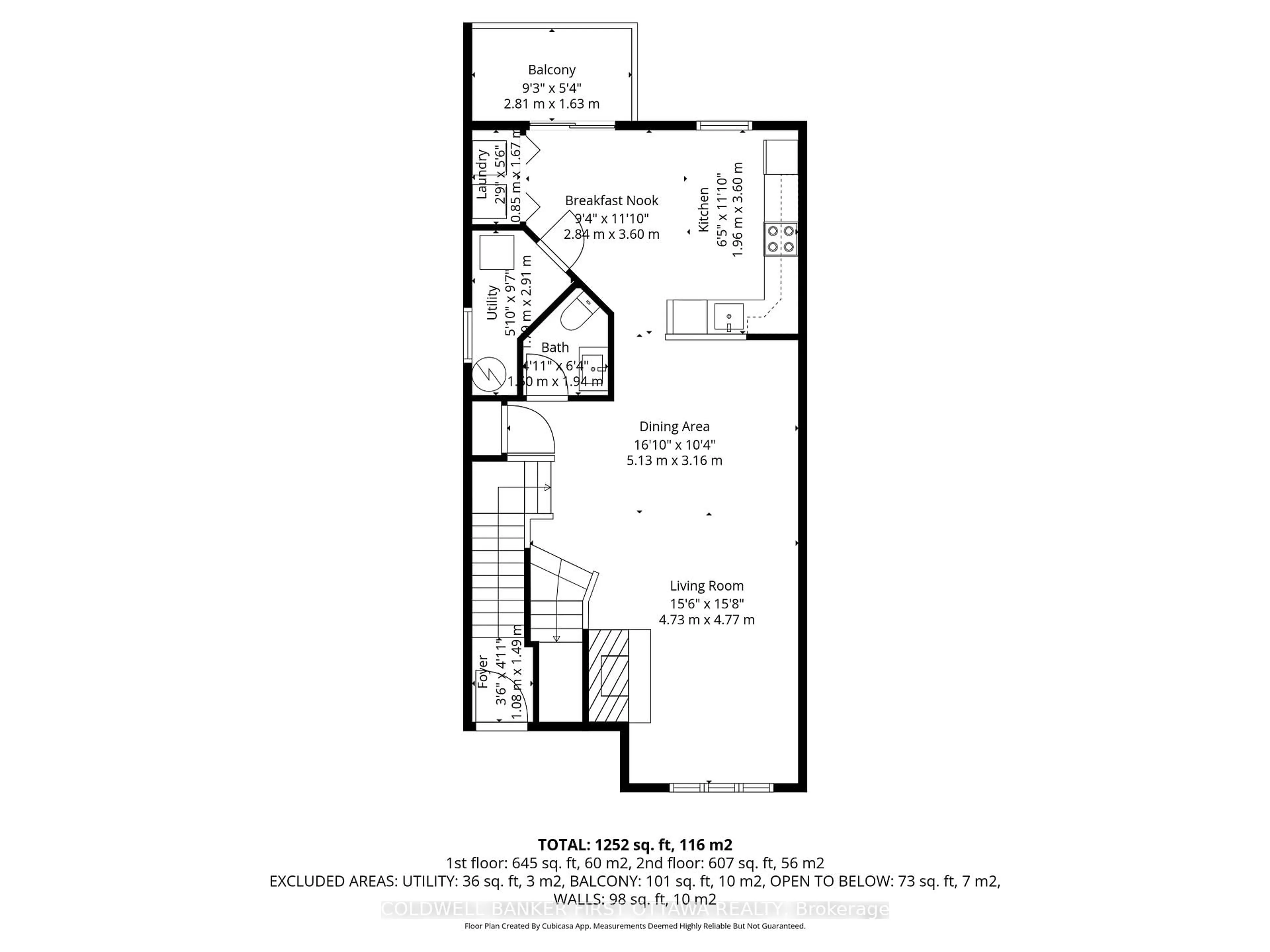 Floor plan for 366 Wiffen Private, Ottawa Ontario K2H 1G4