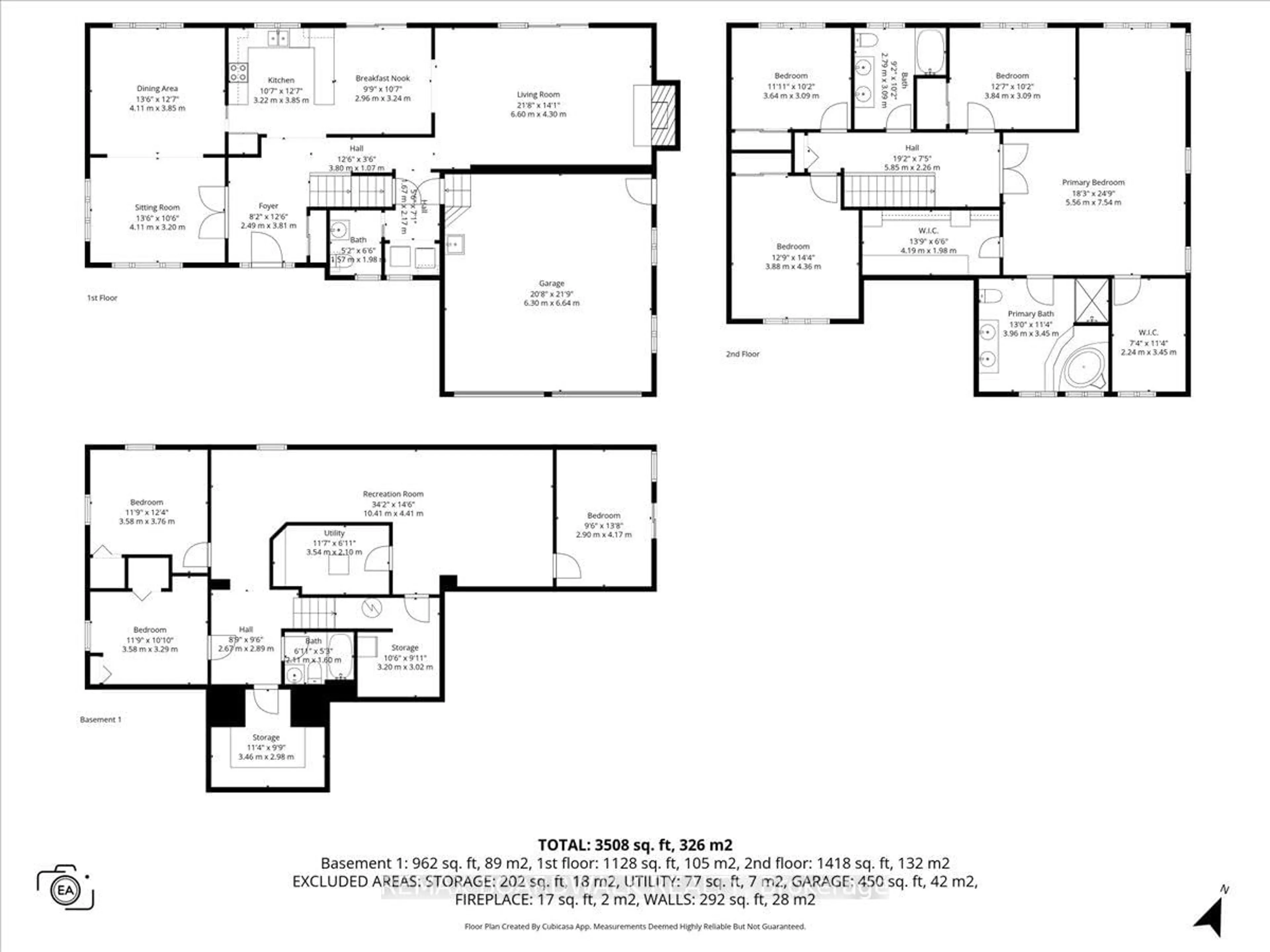 Floor plan for 7089 Bush Dr, Ottawa Ontario K4P 1M8