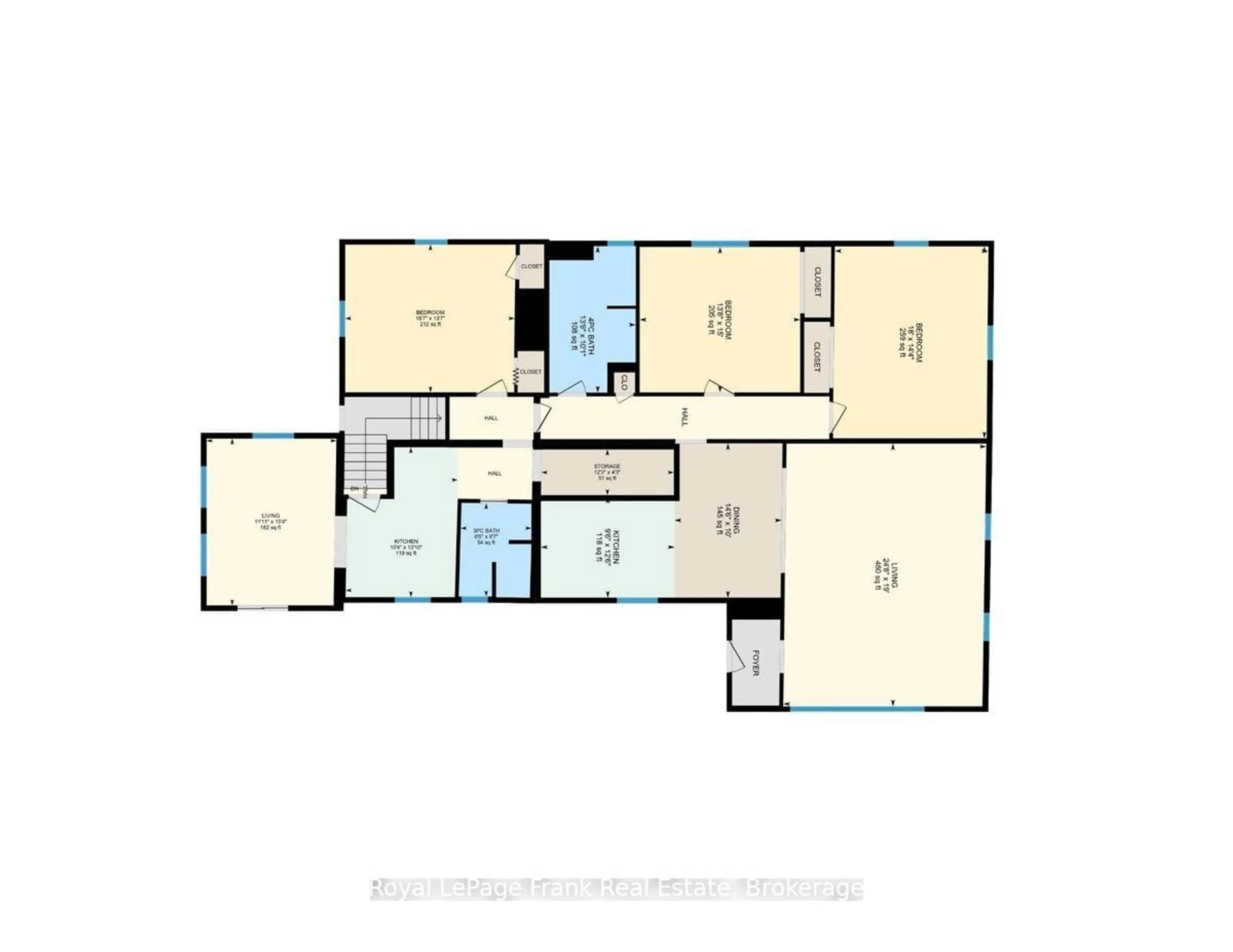 Floor plan for 241 Bellevue Dr, Belleville Ontario K8N 4Z5