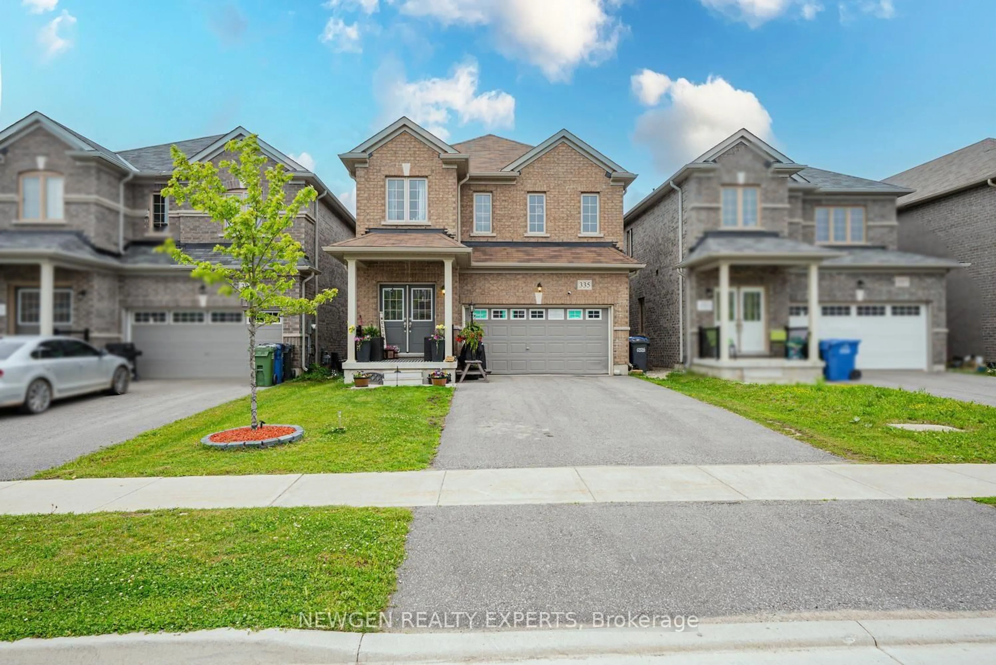 Home with brick exterior material, street for 335 Ridley Cres, Southgate Ontario N0C 1B0