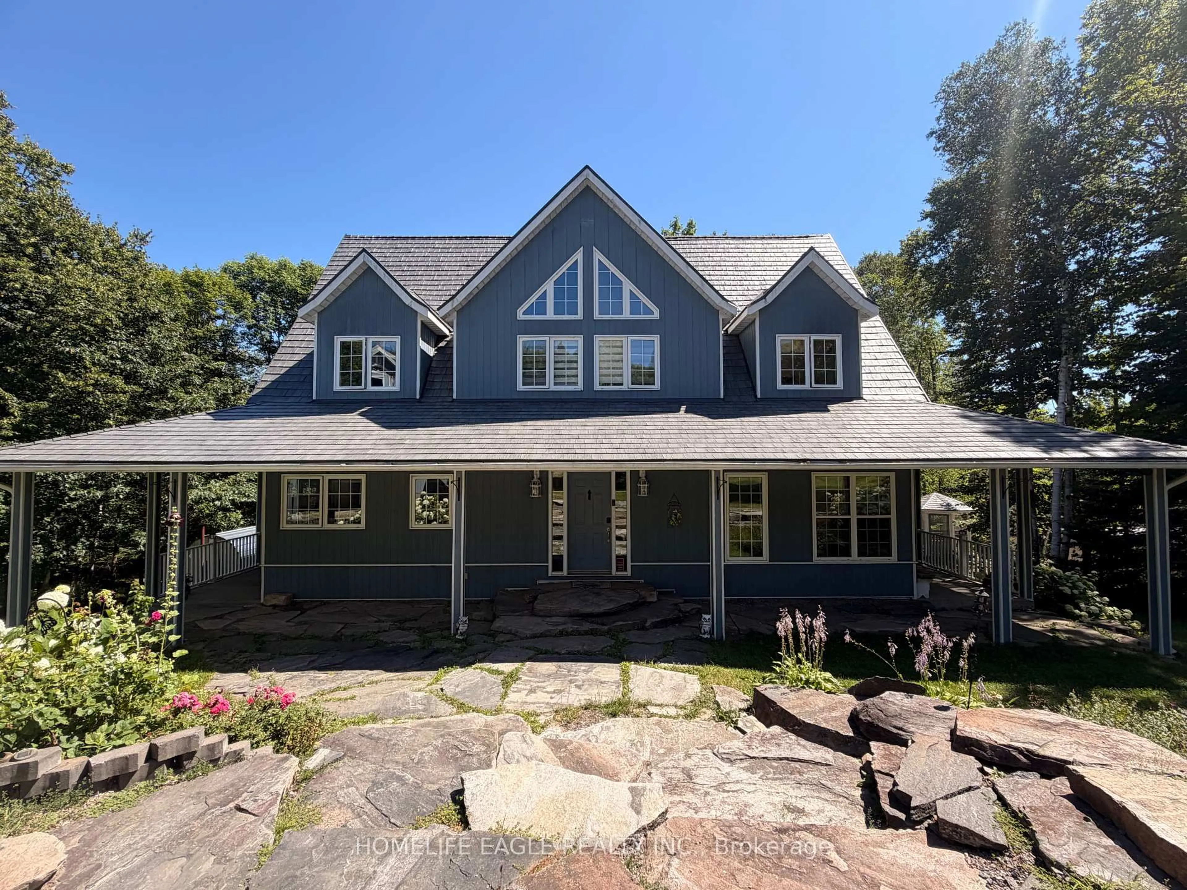 Home with vinyl exterior material, unknown for 3 Northshore Dr, Parry Sound Remote Area Ontario P0H 2R0