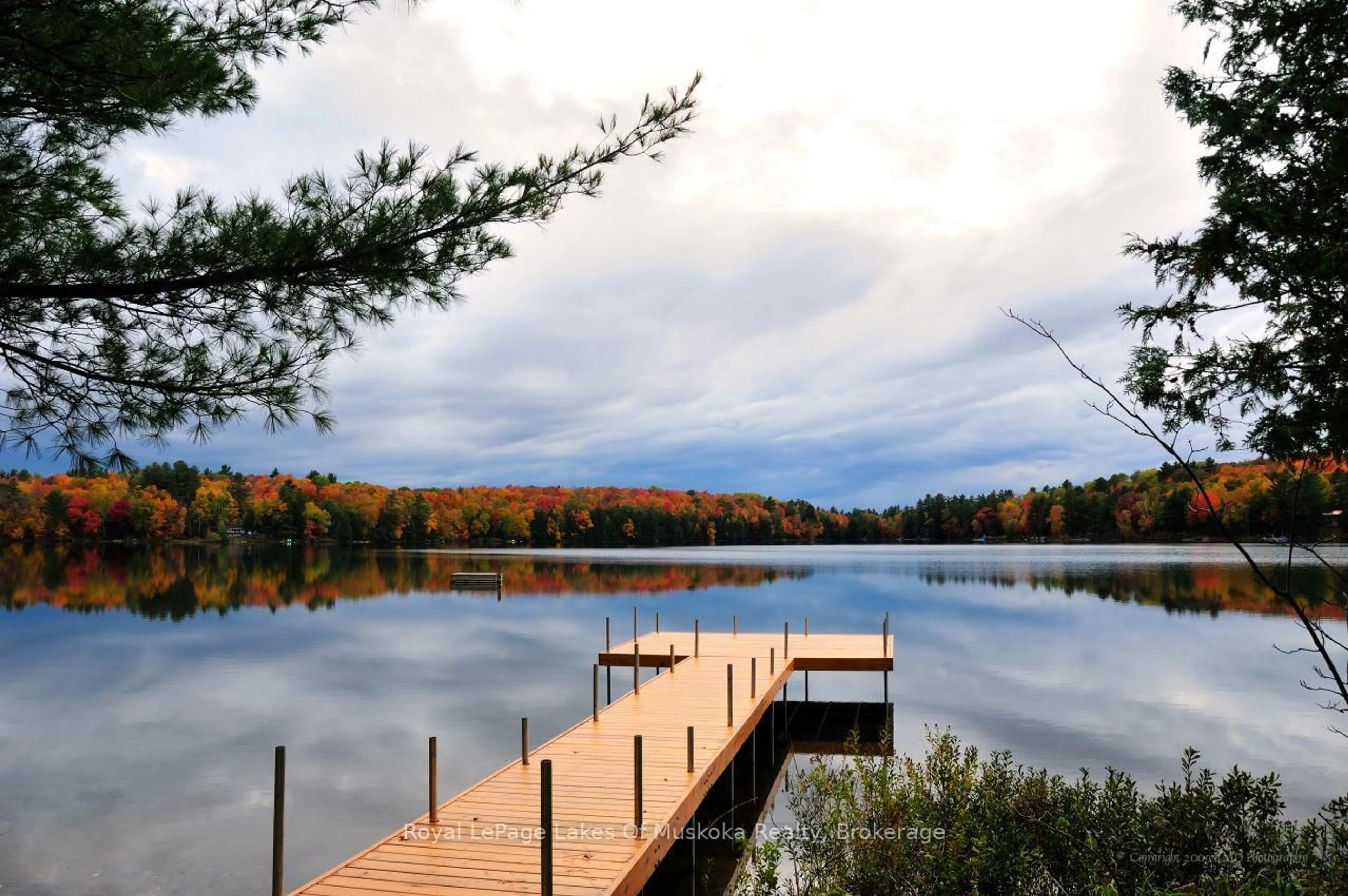Patio, water/lake/river/ocean view for 3712 Brunel Rd, Lake of Bays Ontario P0B 1A0