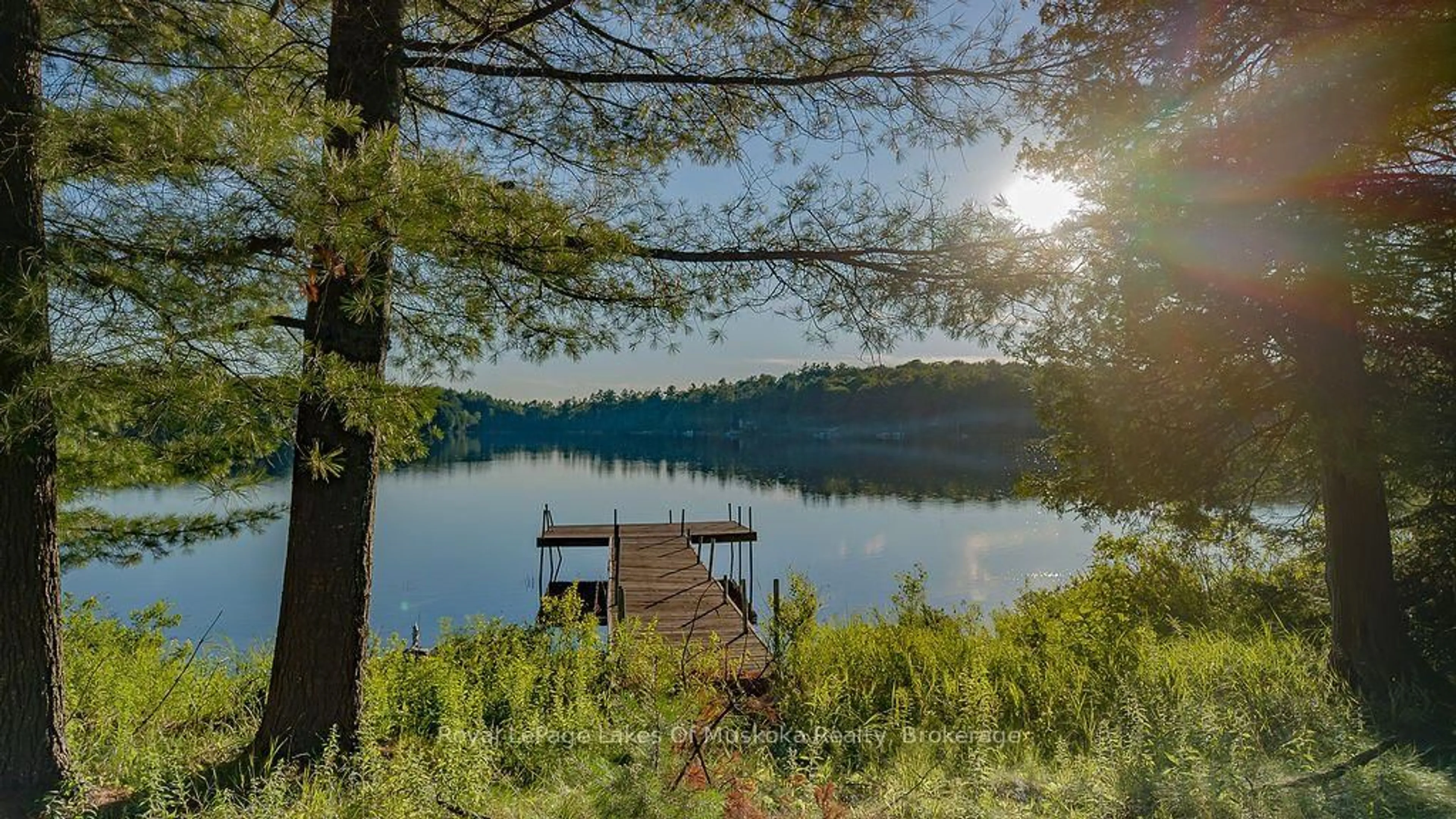 Patio, water/lake/river/ocean view for 3712 Brunel Rd, Lake of Bays Ontario P0B 1A0