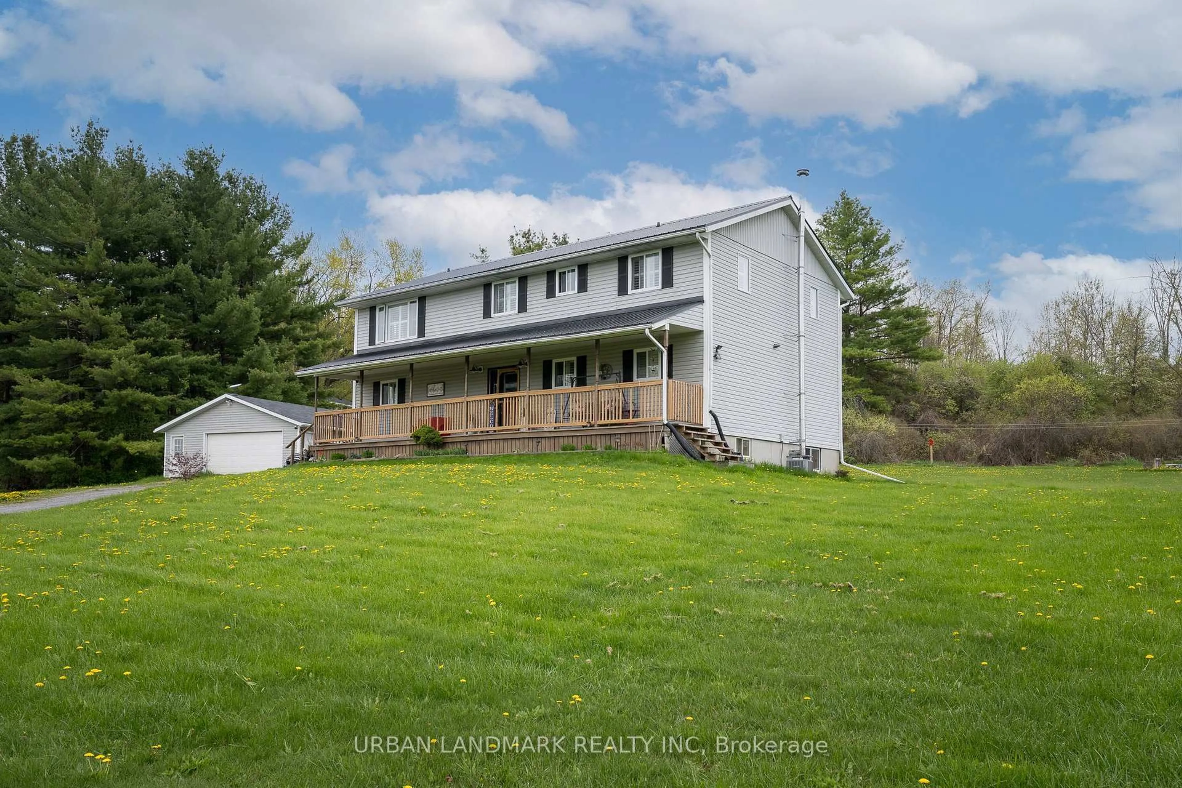 A pic from outside/outdoor area/front of a property/back of a property/a pic from drone, water/lake/river/ocean view for 80 RUSH Rd, Brighton Ontario K0K 1H0