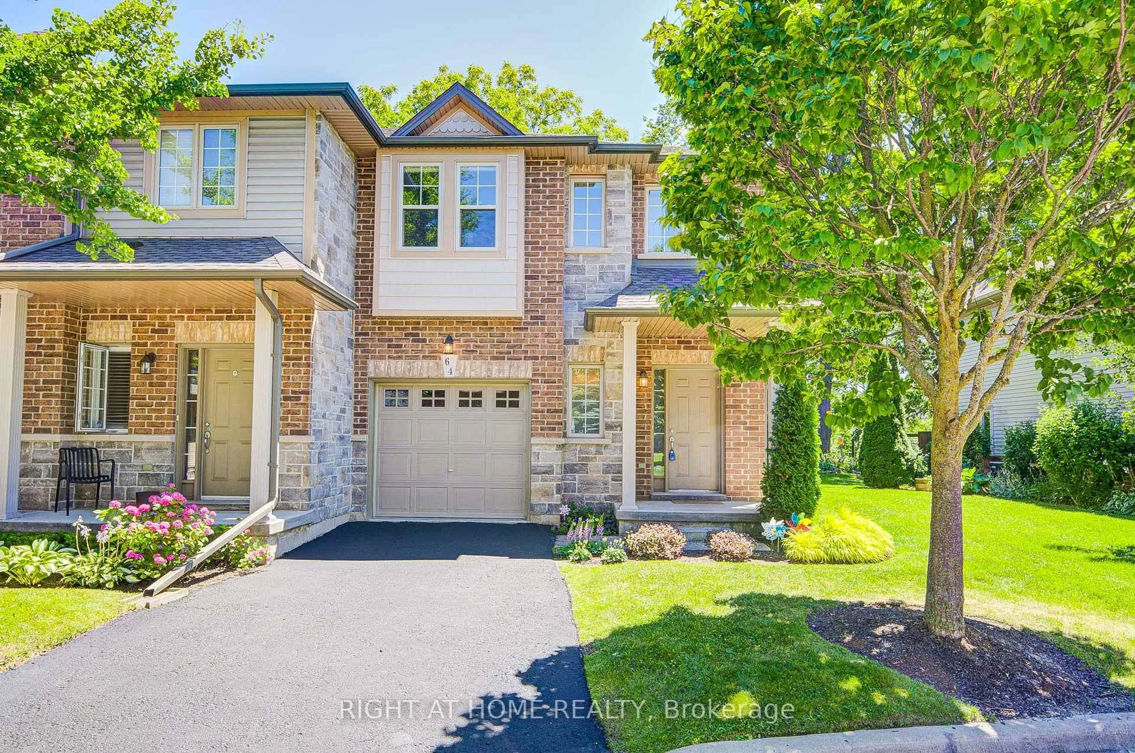 Home with brick exterior material, street for 64 Myers Lane #64, Hamilton Ontario L9G 0A5