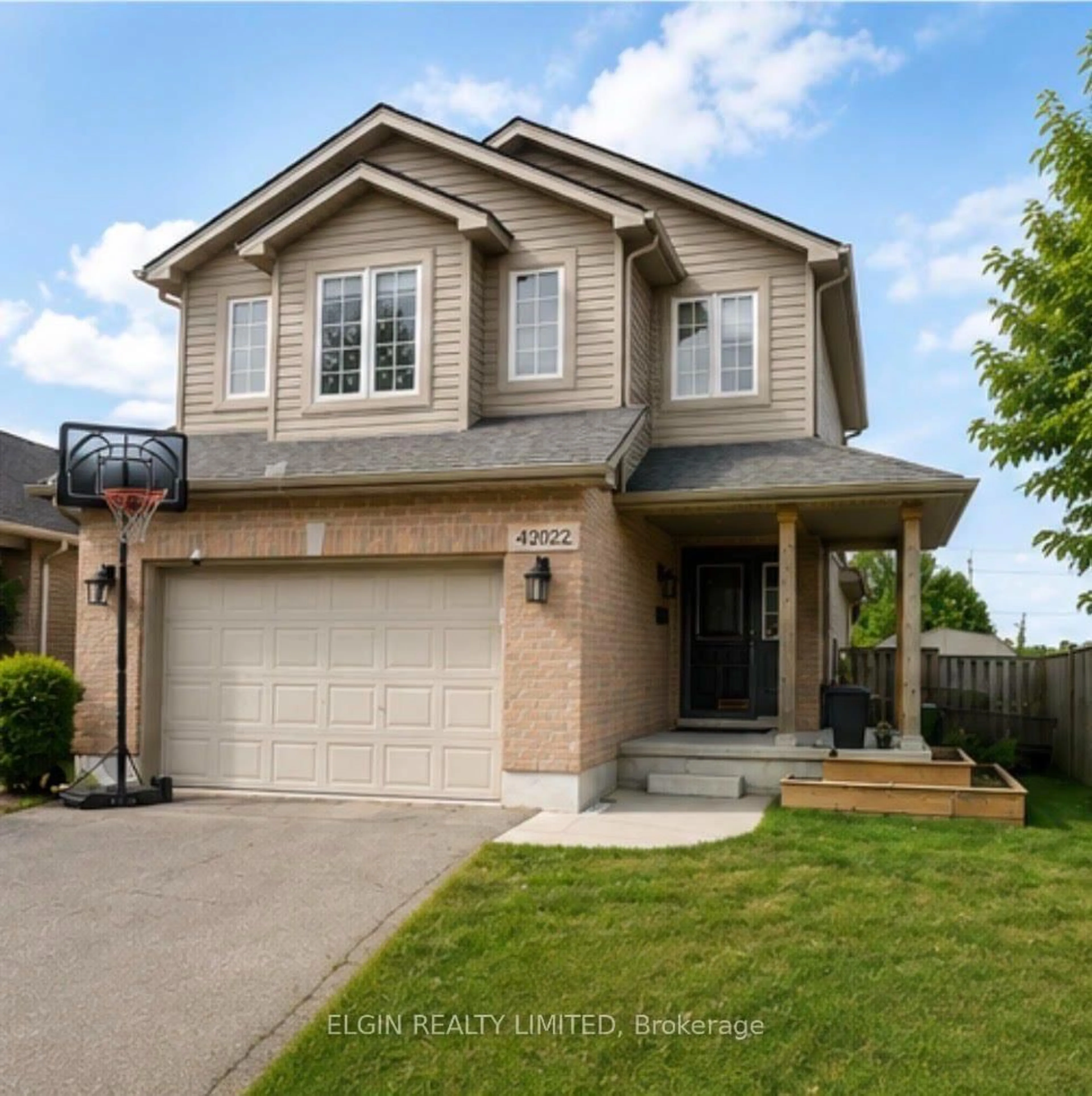 Home with brick exterior material, street for 42022 Mcbain Line, Central Elgin Ontario N5P 4P4