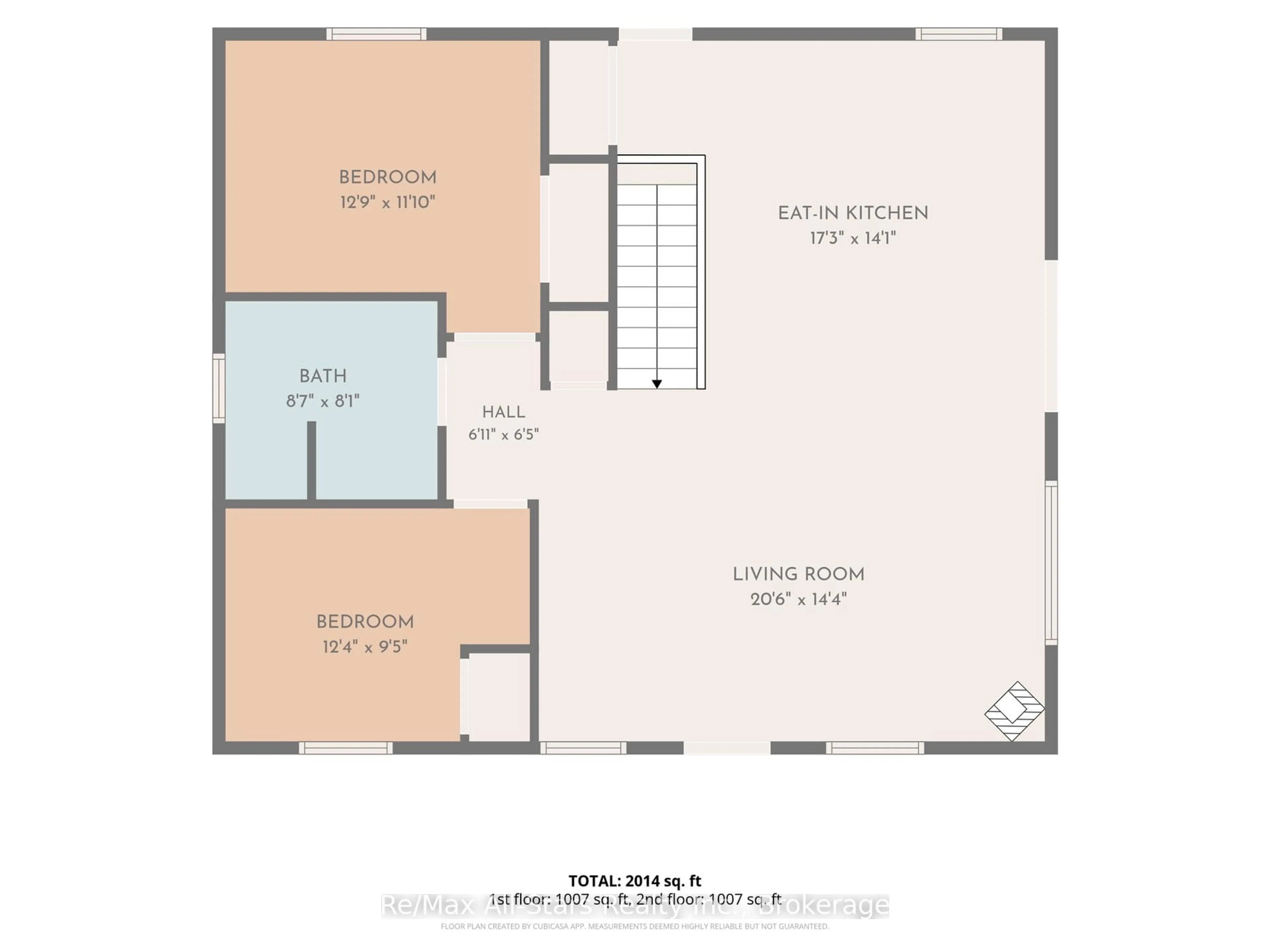 Floor plan for 50 Reid St, Kawartha Lakes Ontario K0M 1A0