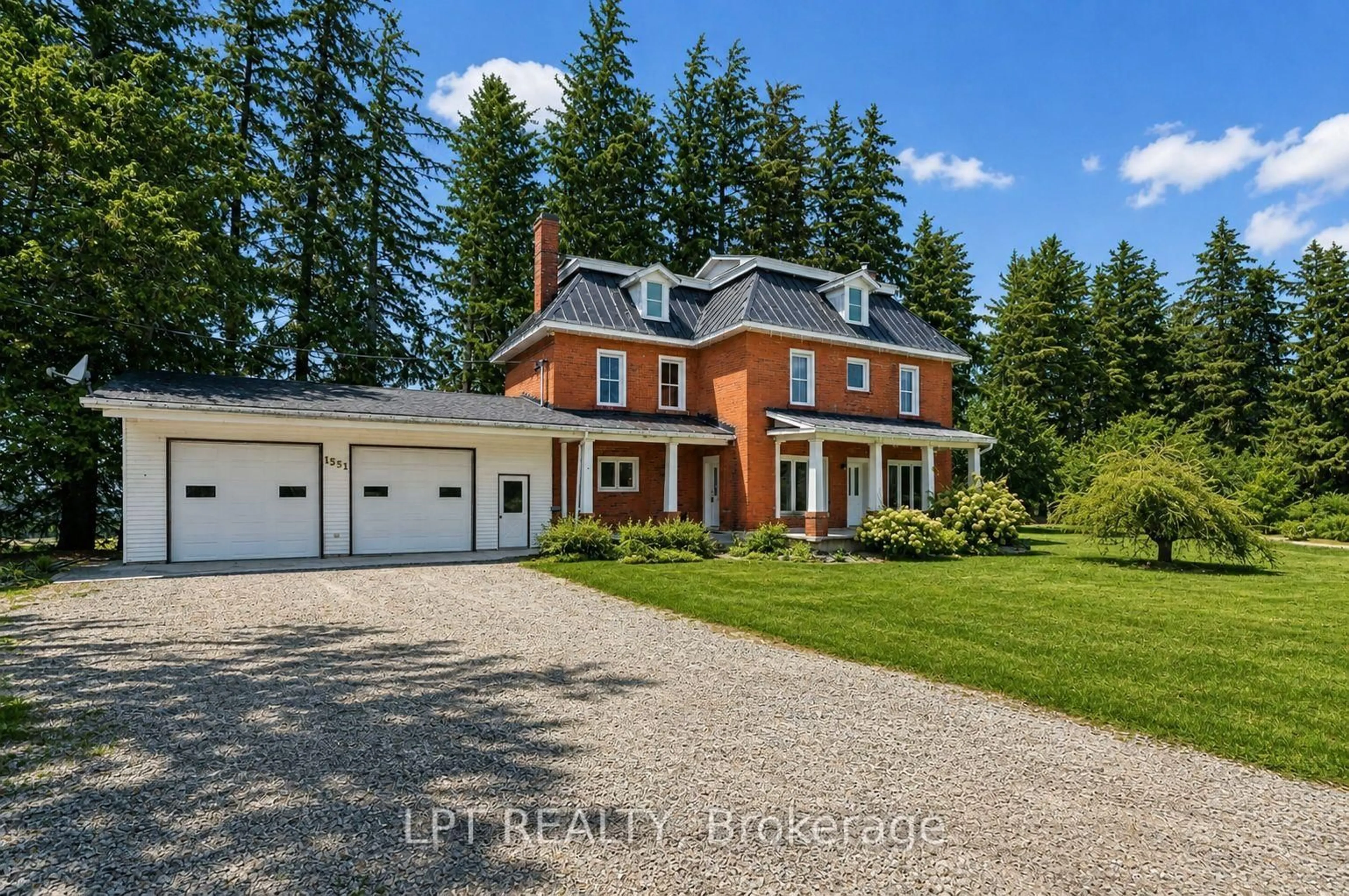 A pic from outside/outdoor area/front of a property/back of a property/a pic from drone, unknown for 6671 County Road 10 Rd, The Nation Ontario K0B 1R0