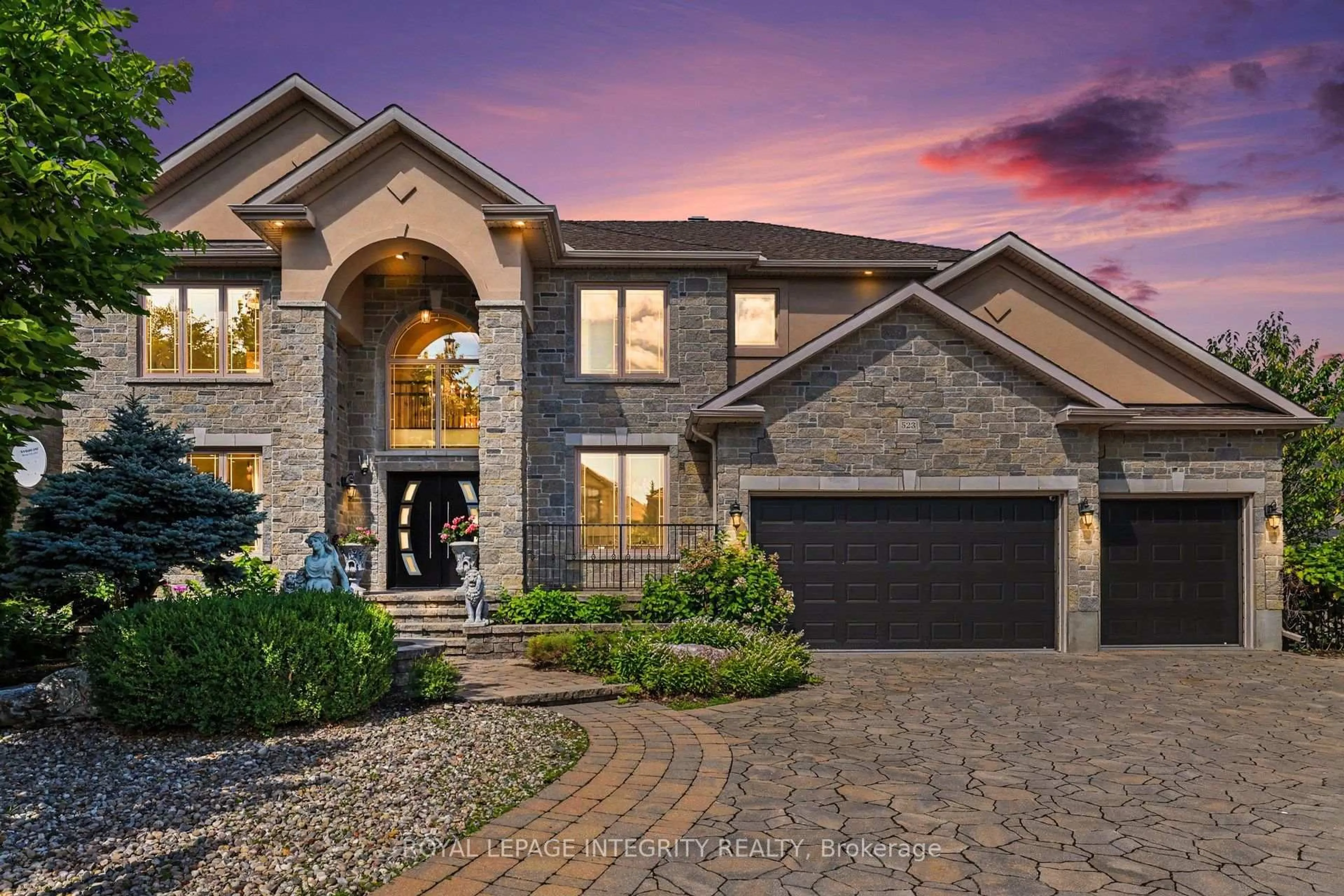 Home with brick exterior material, street for 523 Kochar Dr, Ottawa Ontario K2C 4G9