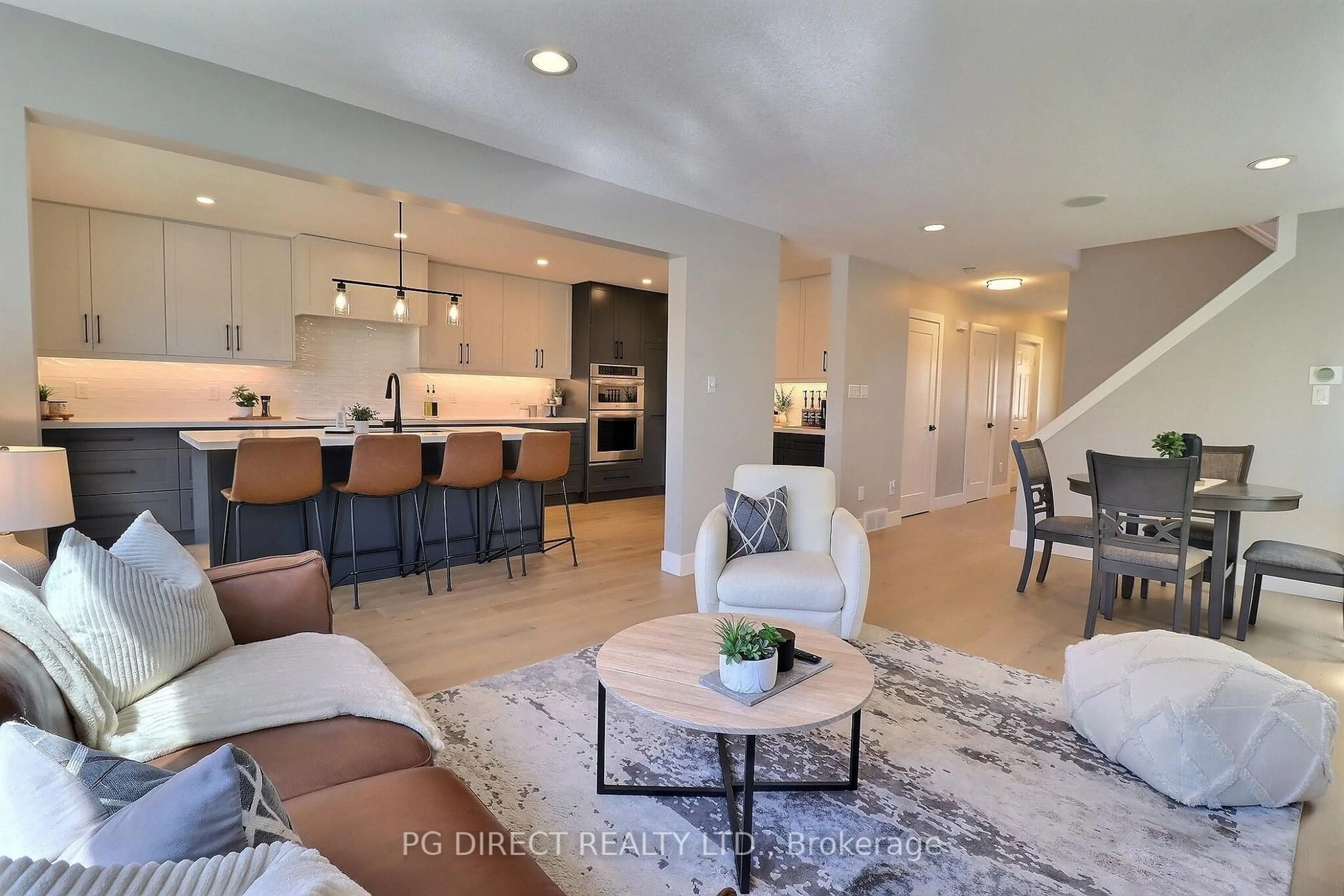 Open concept kitchen, ceramic/tile floor for 2895 Petty Rd, London South Ontario N6L 0A7